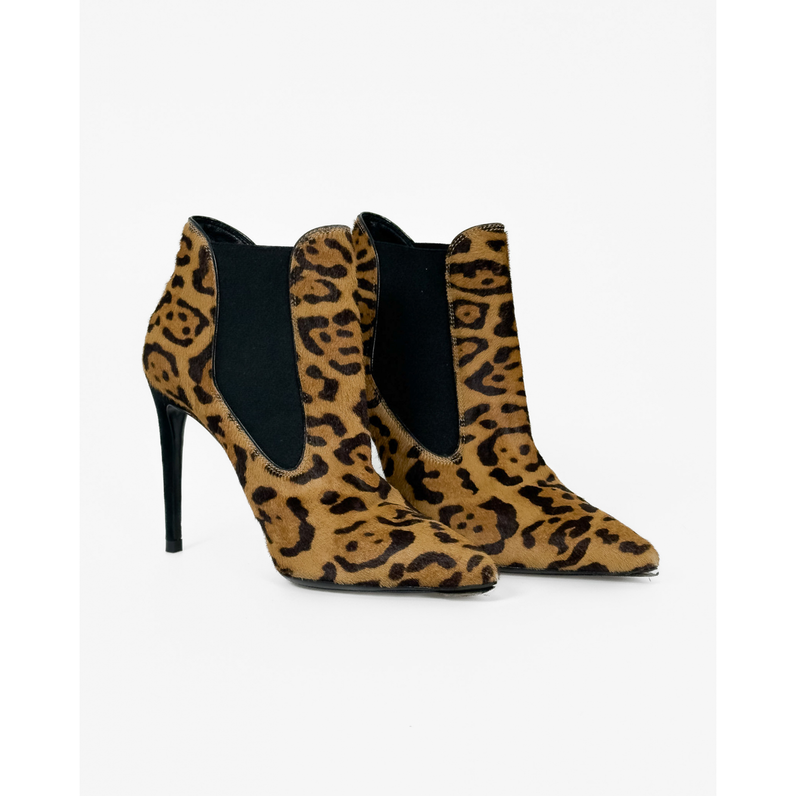 Botki na obcasie Ralph Lauren Purple Label