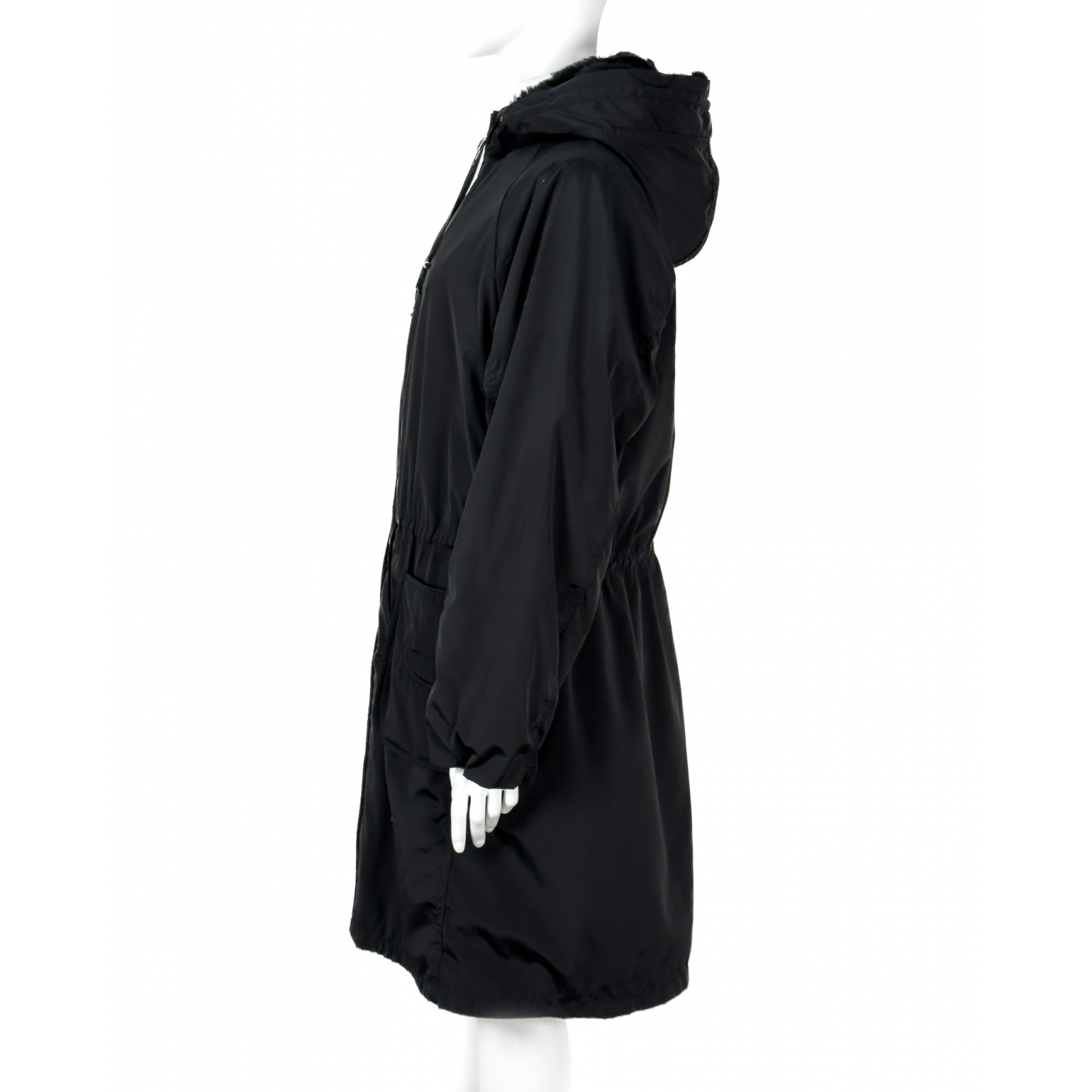 Długa kurtka z kapturem Laurel