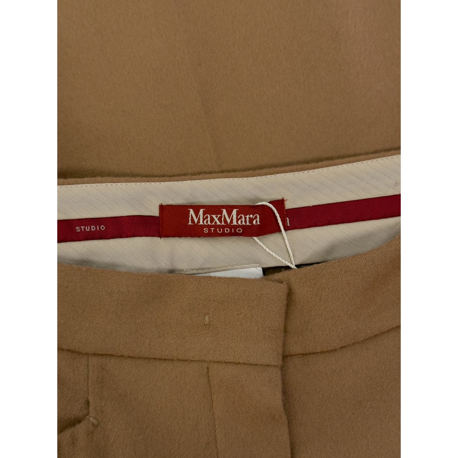Wełniane spodnie Max Mara Studio