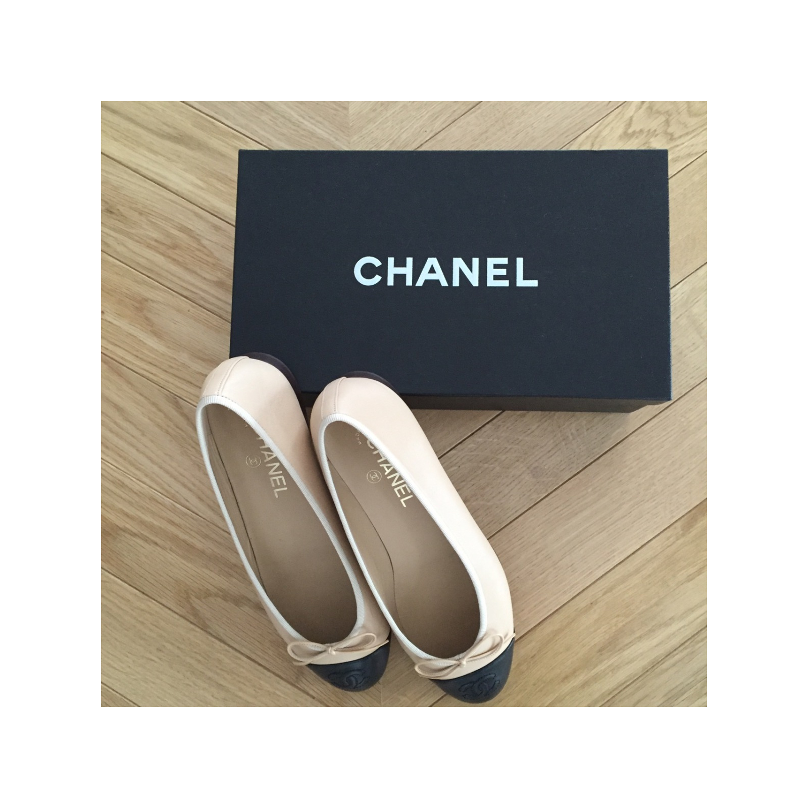 Klasyczne baleriny Chanel