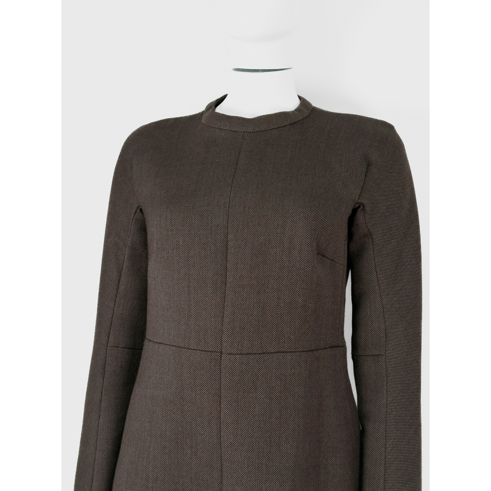 Wełniany komplet: bluzka z długim rękawem + spódnica