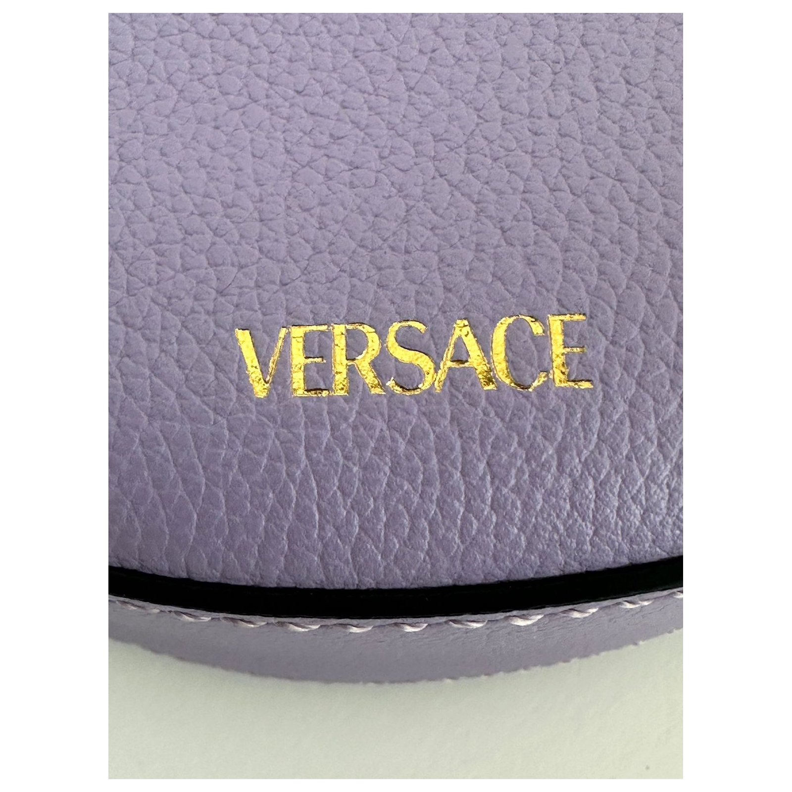 VERSACE –  okrągła torebka cross-body