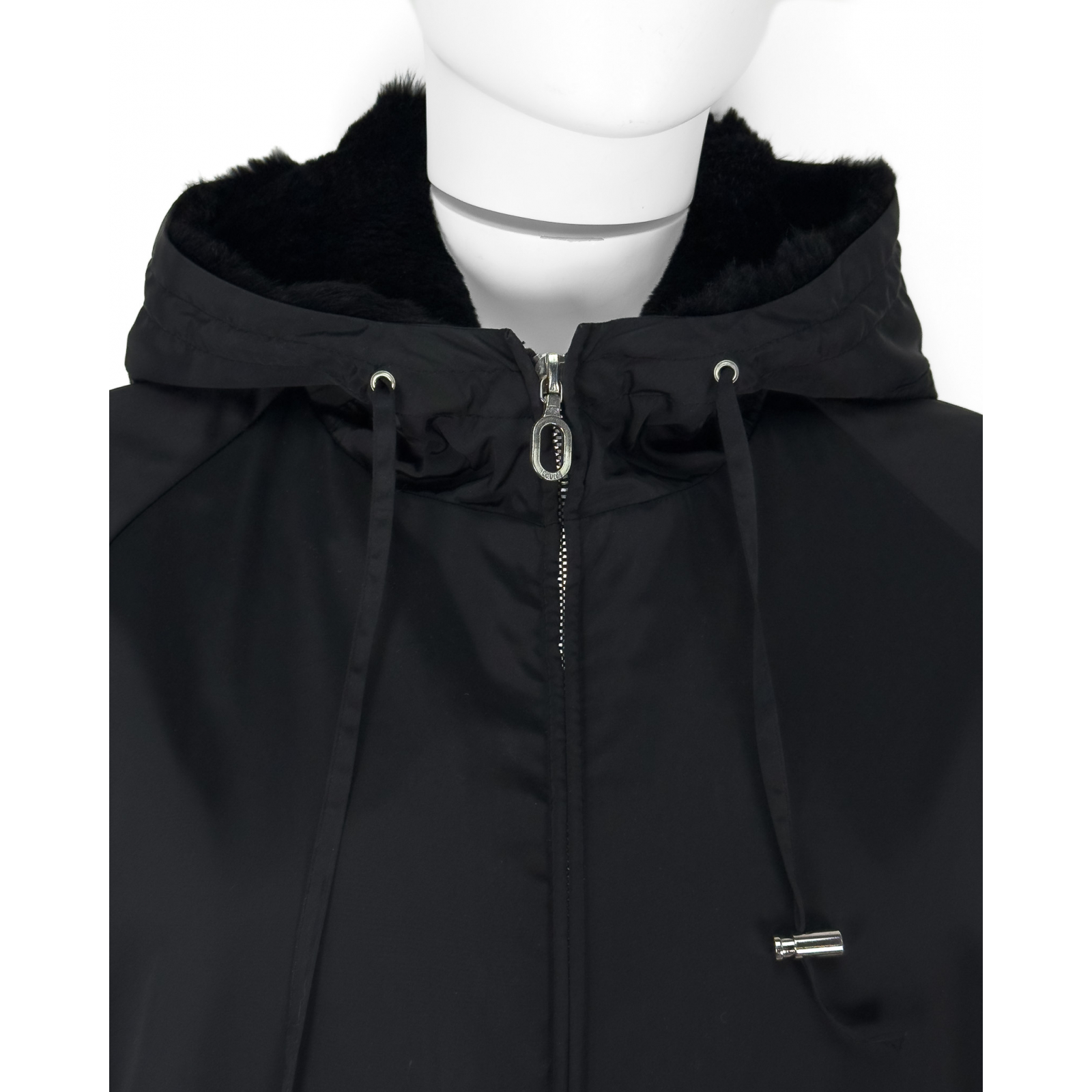 Długa kurtka z kapturem Laurel