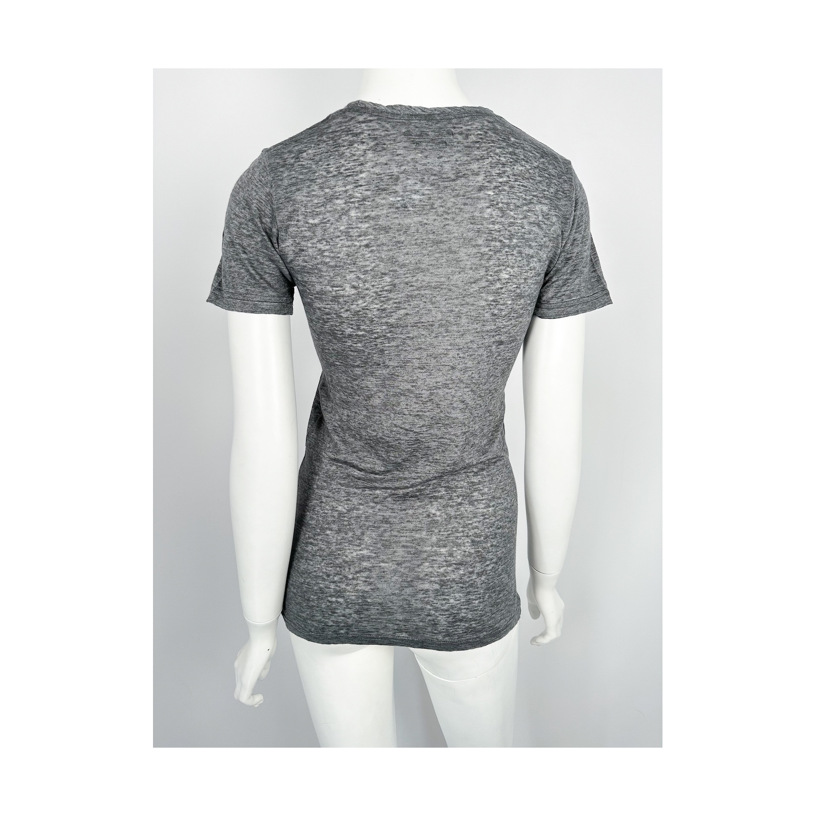 Lniany t-shirt