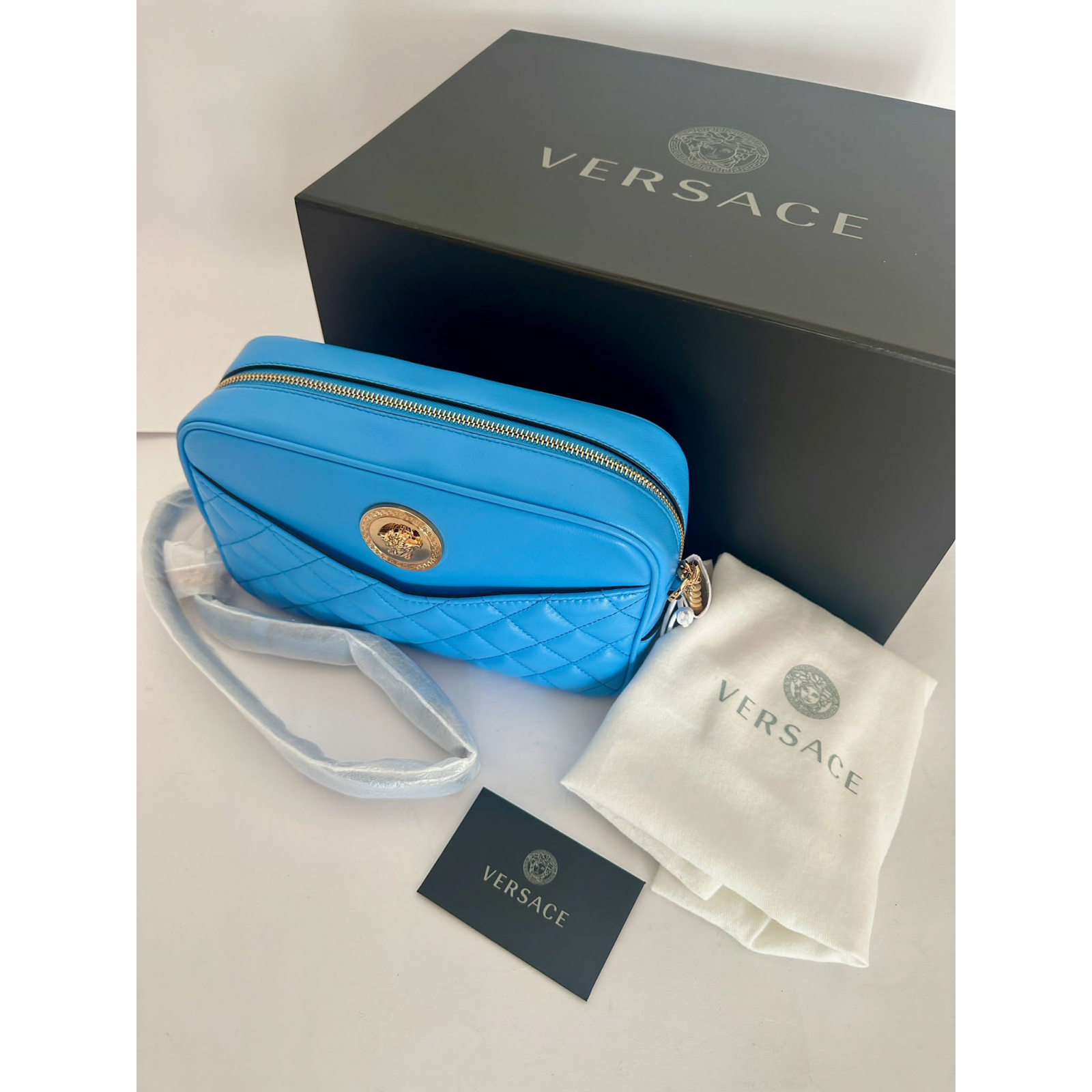 VERSACE - torebka cross body Blue DV