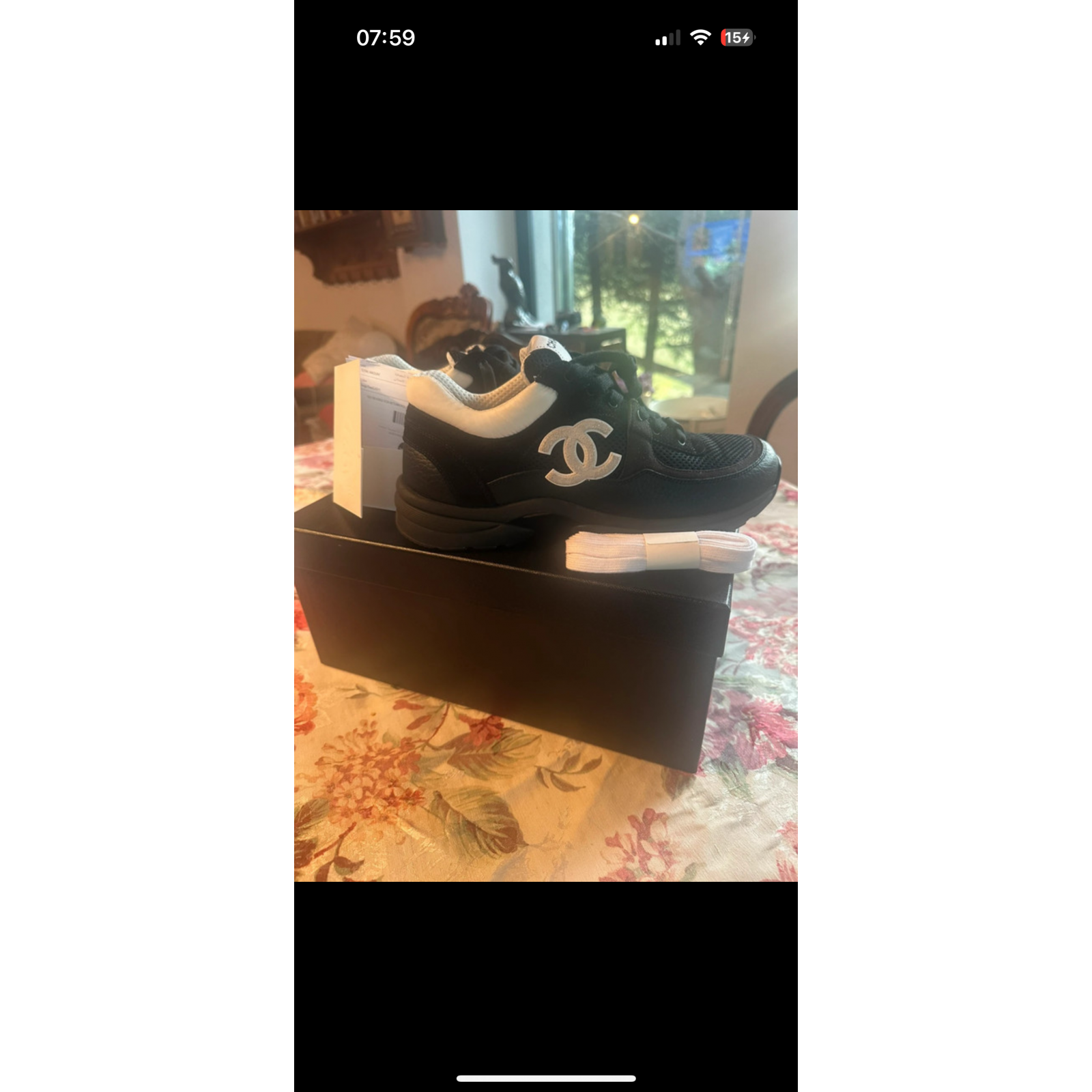 Sneakersy CHANEL