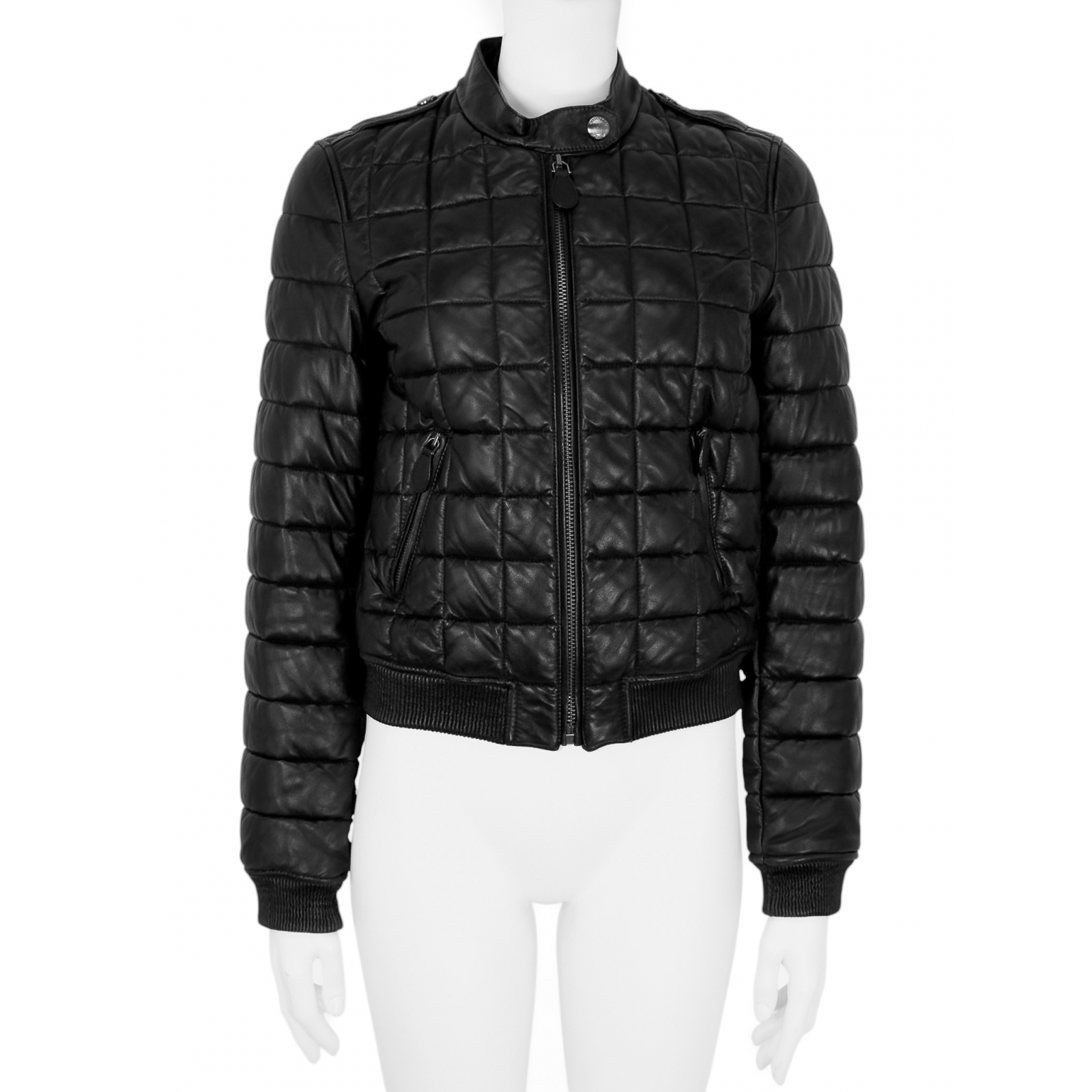 Skórzana bomerka Burberry Brit