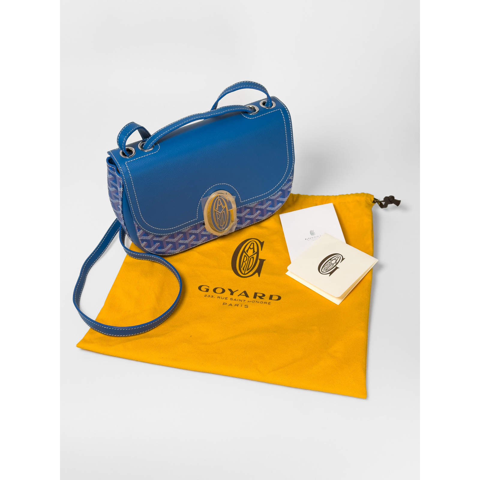 Skórzana torebka Goyard