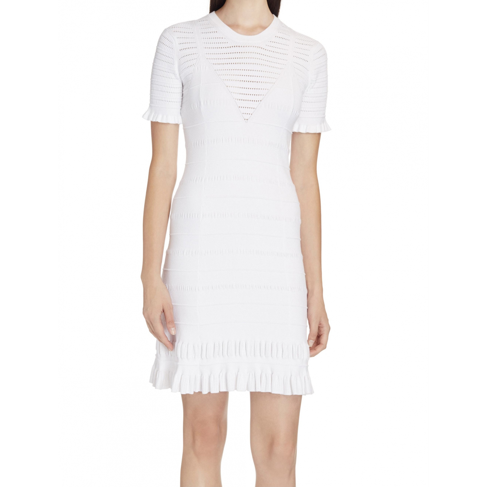 KENZO Ruffle Knit Dress - sukienka