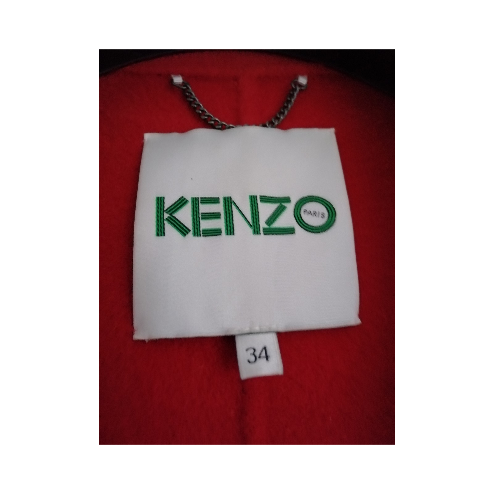 Płaszcz Kenzo 100% wełna