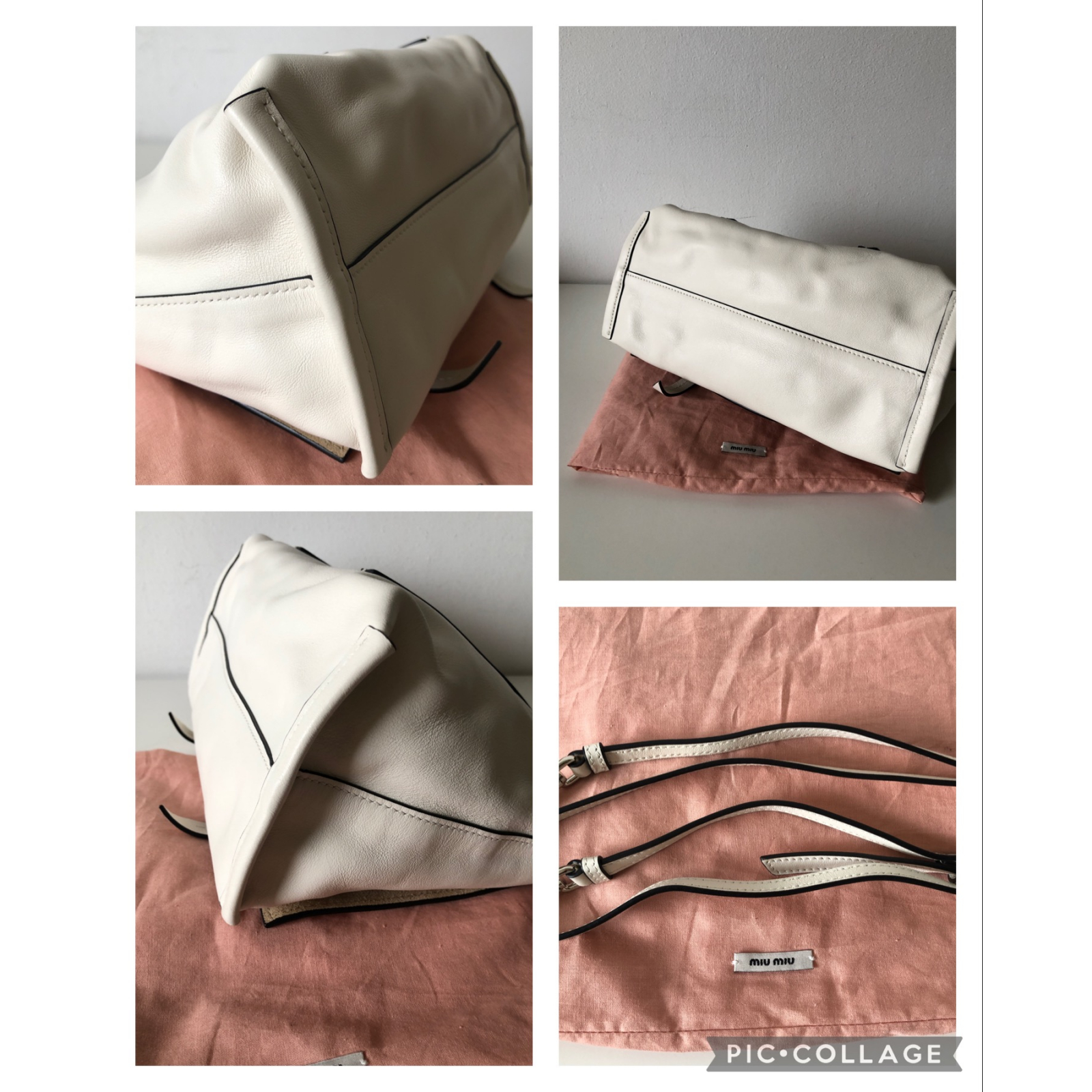 MIU MIU Grace Lux Crossbody Bag Torebka