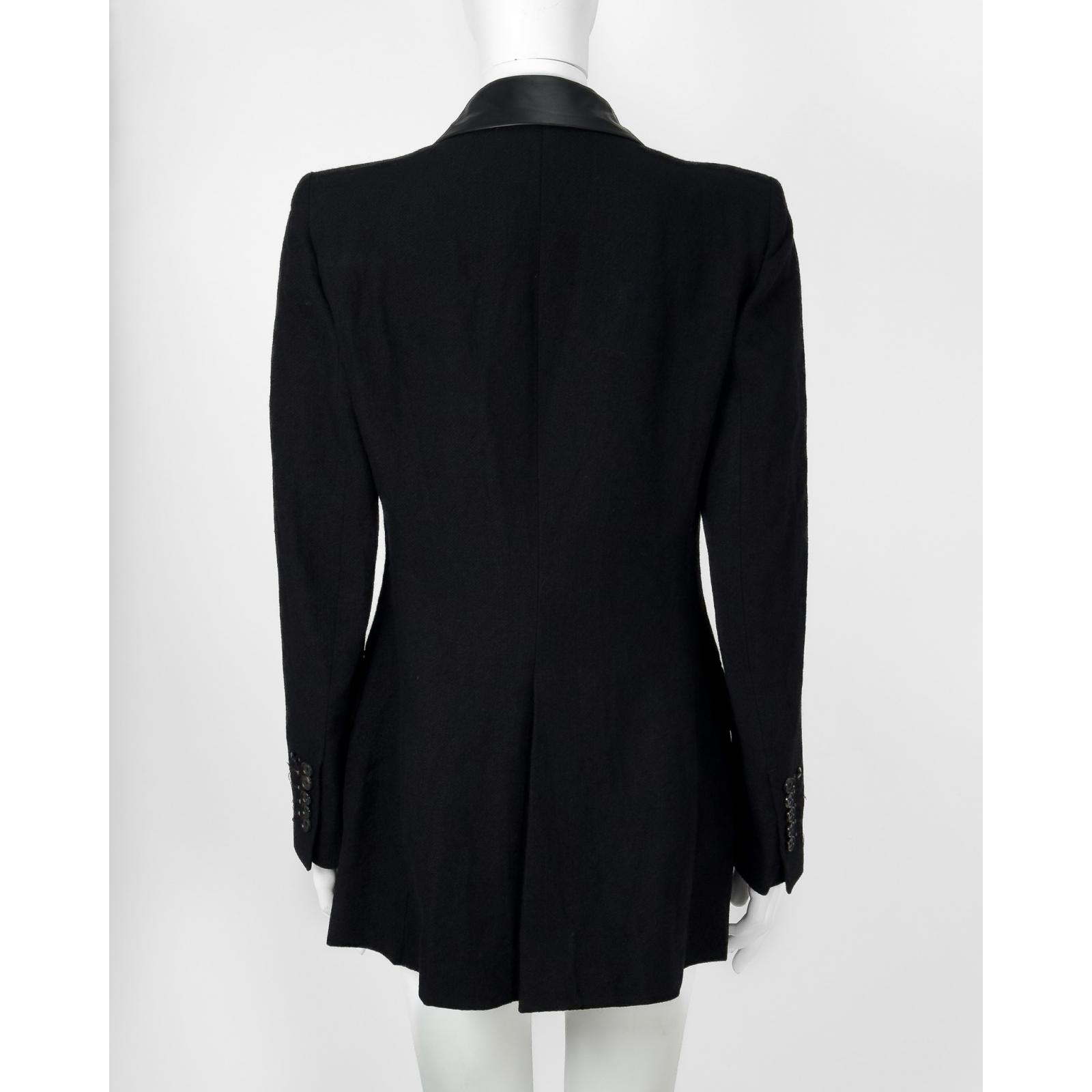 Lniano-wełniana marynarka High