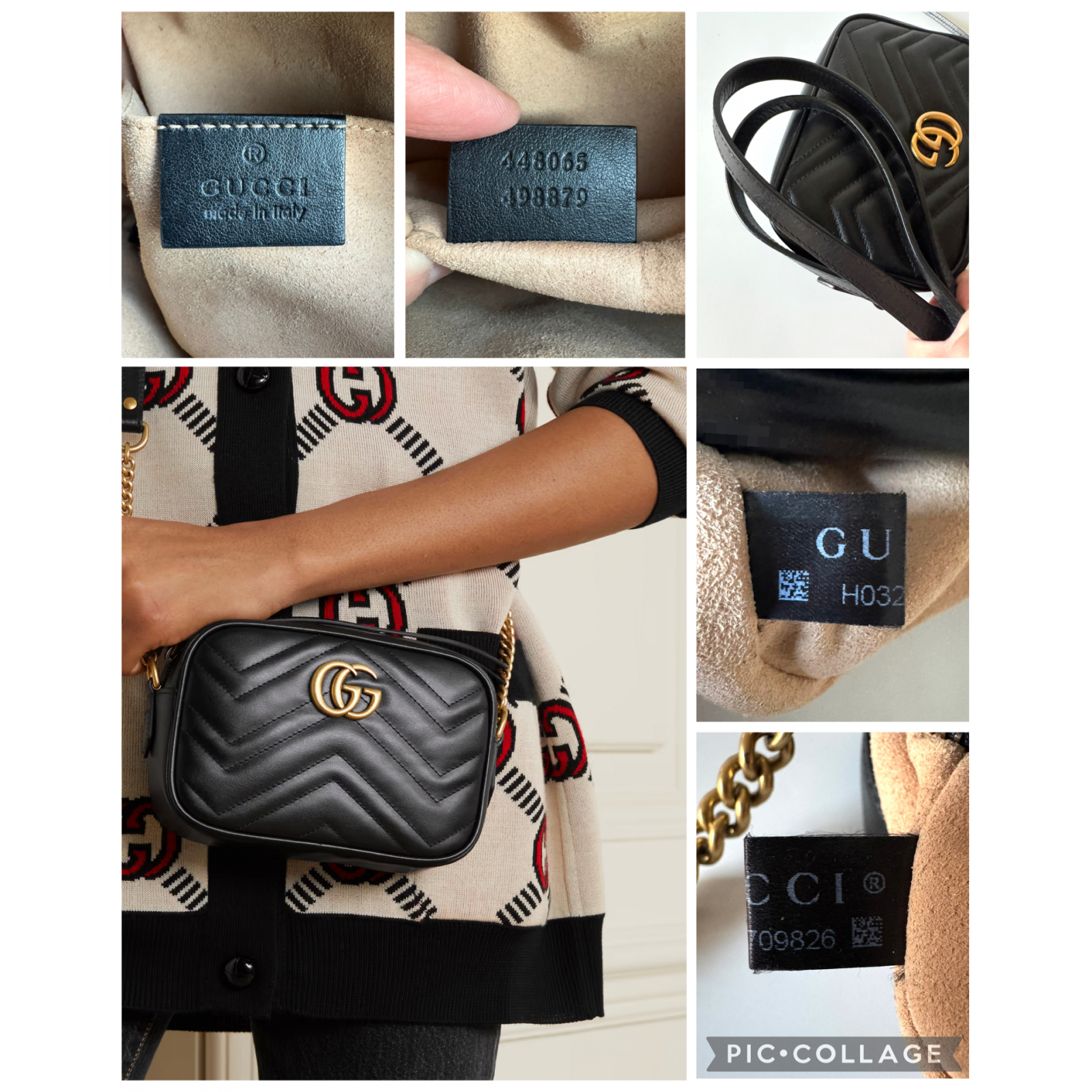 GUCCI Marmont Matelassé Mini Bag – torebka