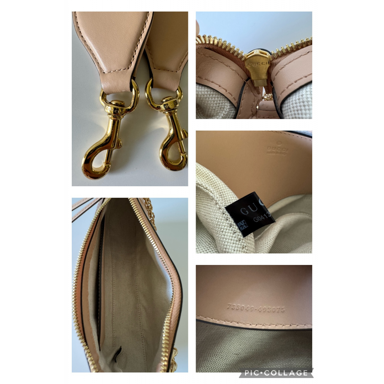 GUCCI GG Matelassé Handbag with Strap Torebka