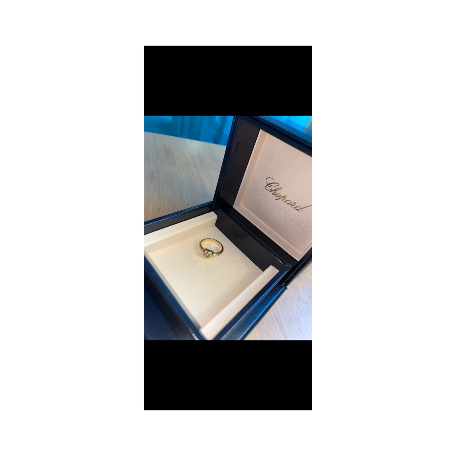 • Chopard pierścionek HAPPY Diamond + pudełko