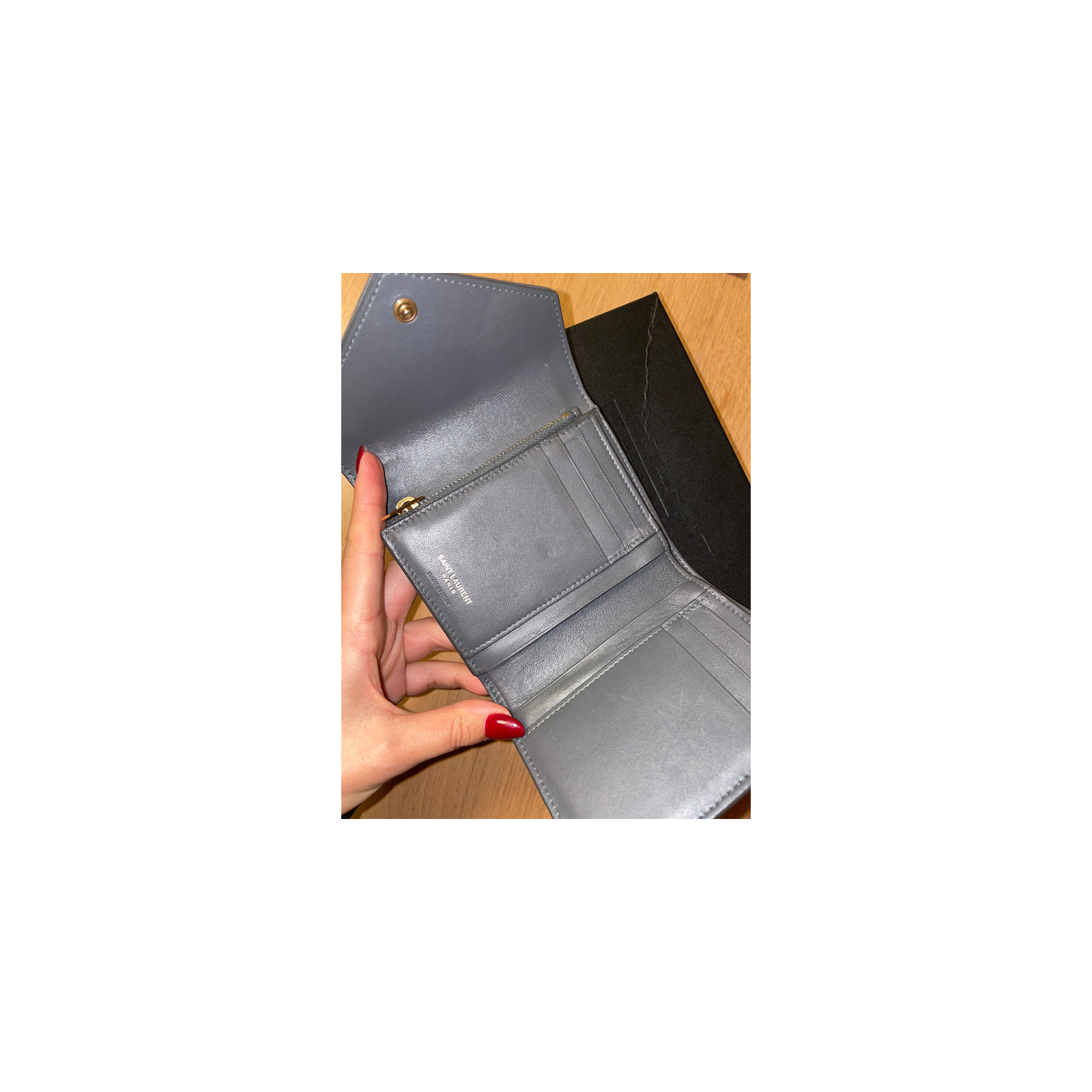 •Saint Laurent Gaby portfel pojemny