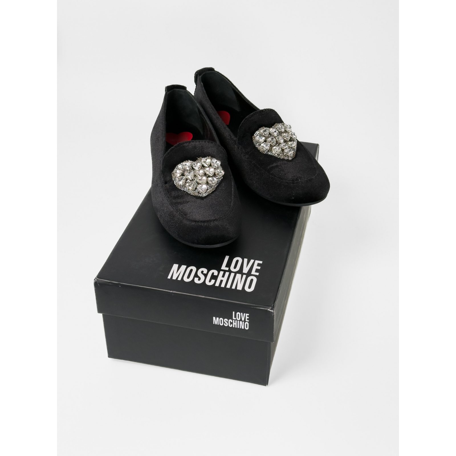 Loafersy Love Moschino