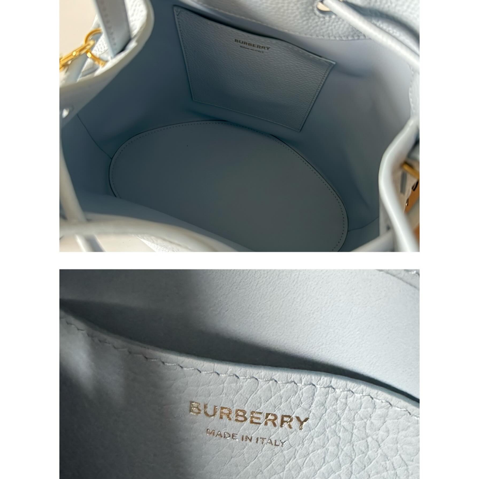 BURBERRY TB Small Bucket Bag Torebka worek