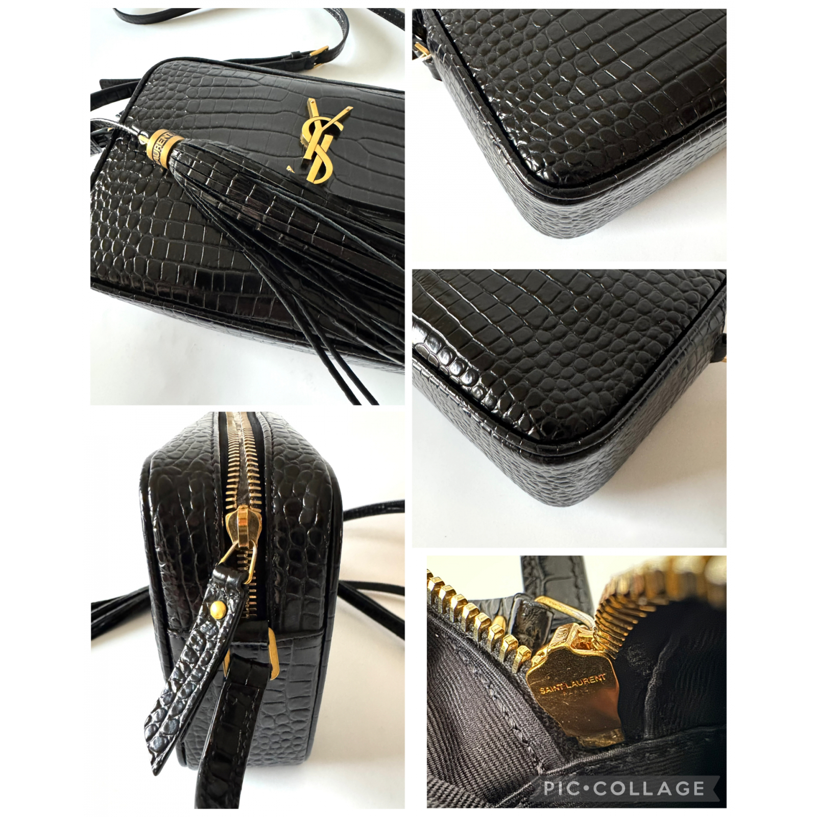 SAINT LAURENT LOU Medium Camera Bag - torebka