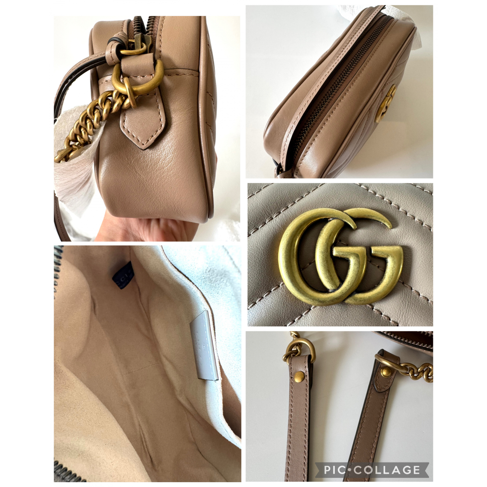 GUCCI Marmont Matelassé Mini Bag - torebka