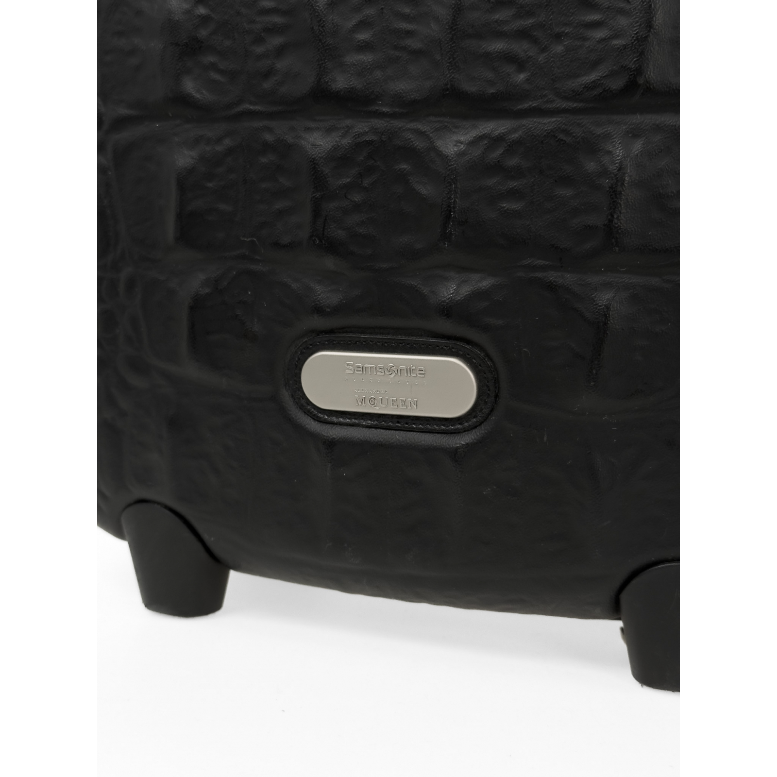 Skórzana walizka bagażowa Samsonite x Alexander McQueen