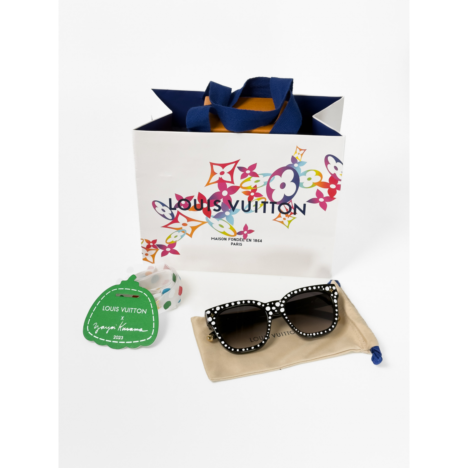 Okulary przeciwsłoneczne  Louis Vuitton x Yayoi Kusama