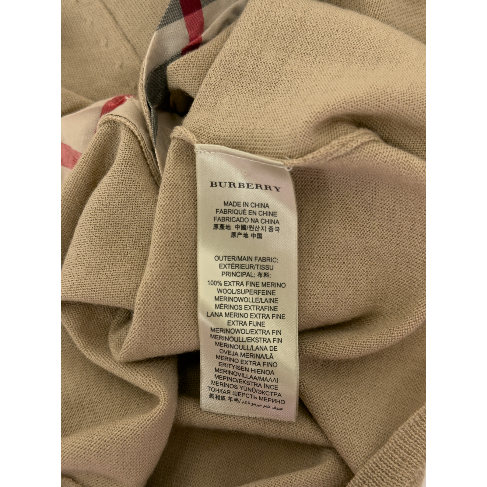 Kardigan Burberry Brit