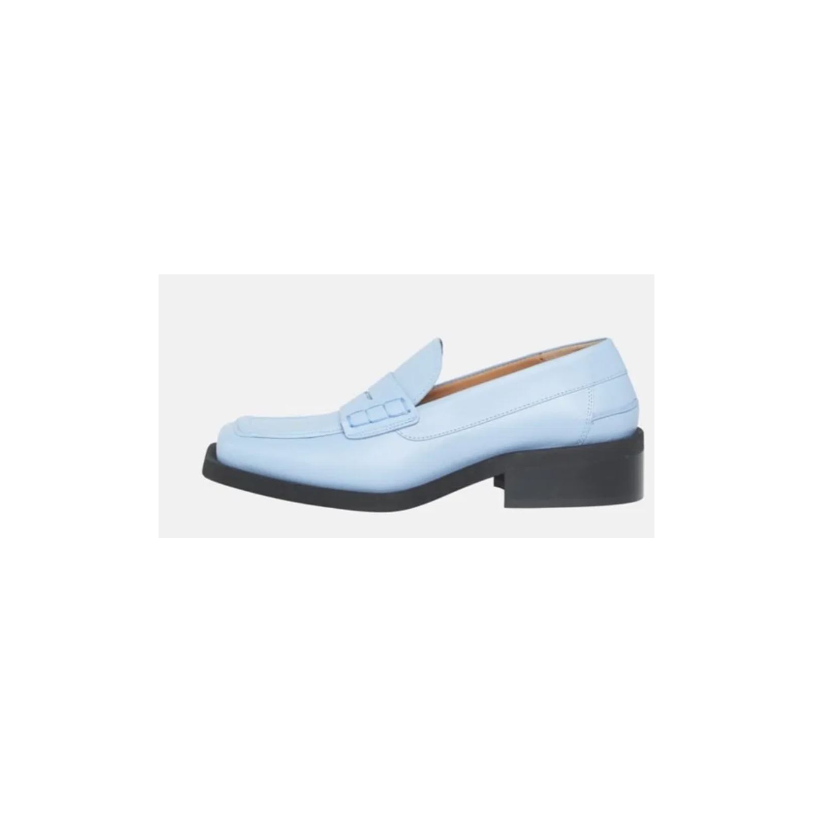 Ganni nowe błękitne buty