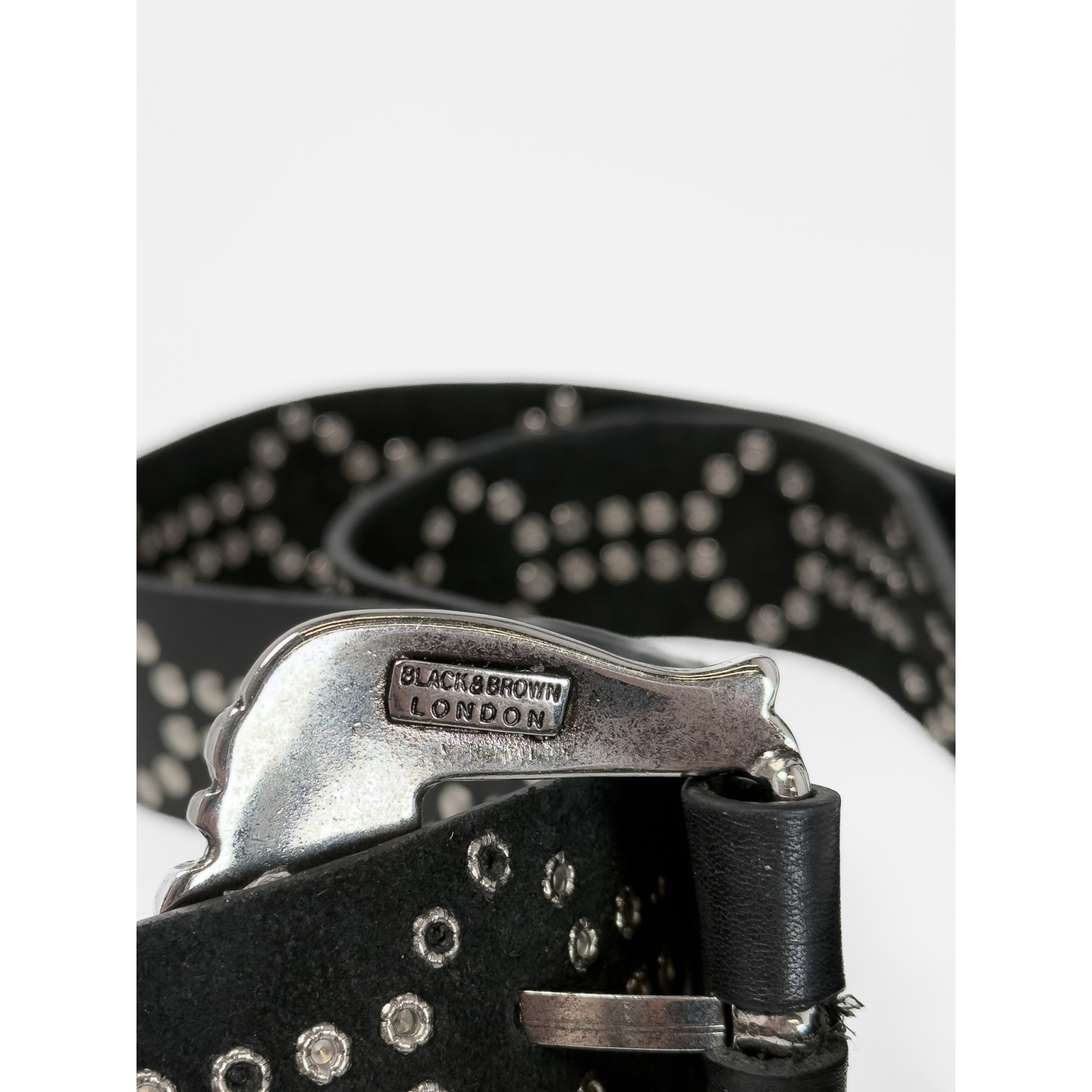 Pasek Black & Brown London