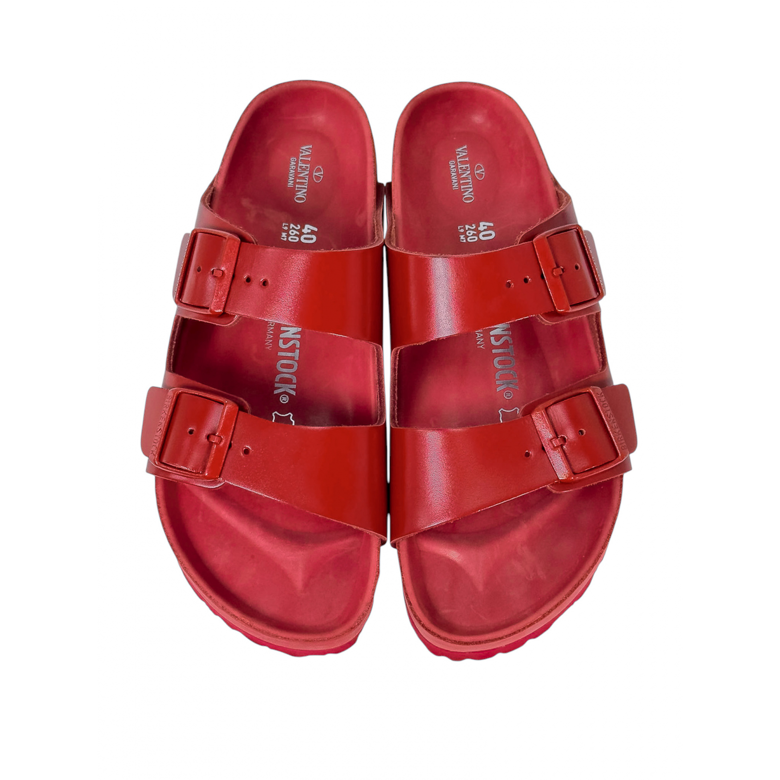 Klapki VALENTINO X BIRKENSTOCK