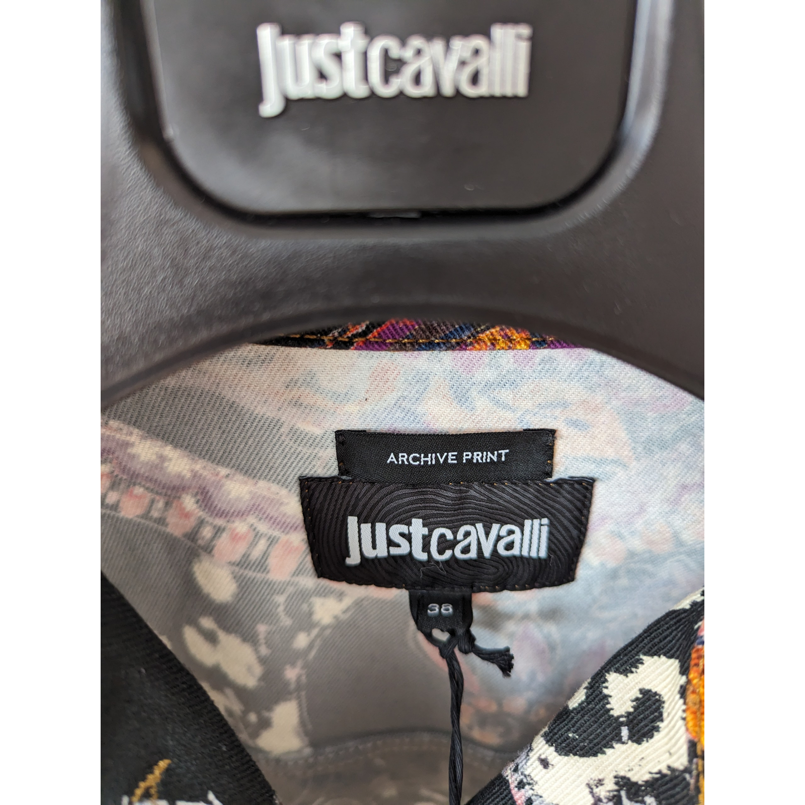 Kurtka paisley-print Just Cavalli