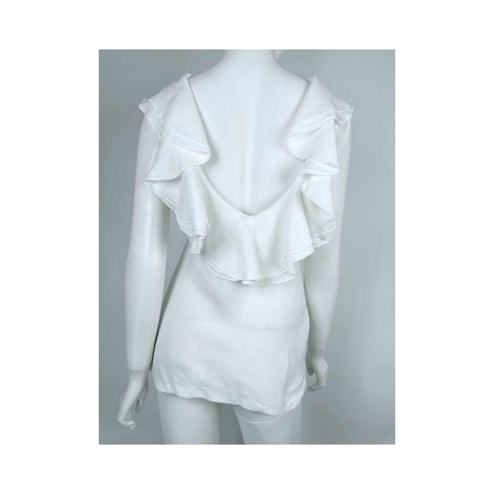 Top lniany Capri