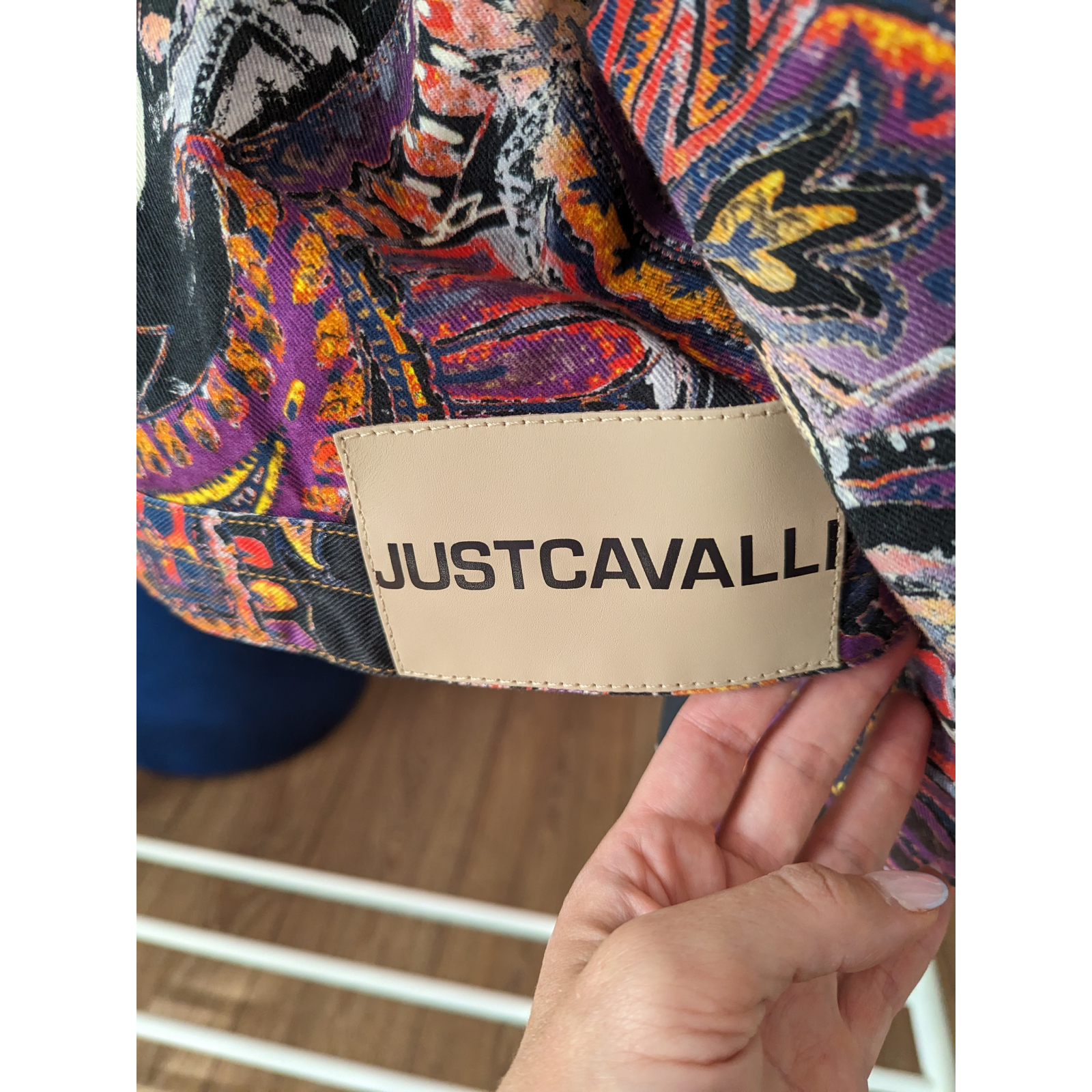 Kurtka paisley-print Just Cavalli