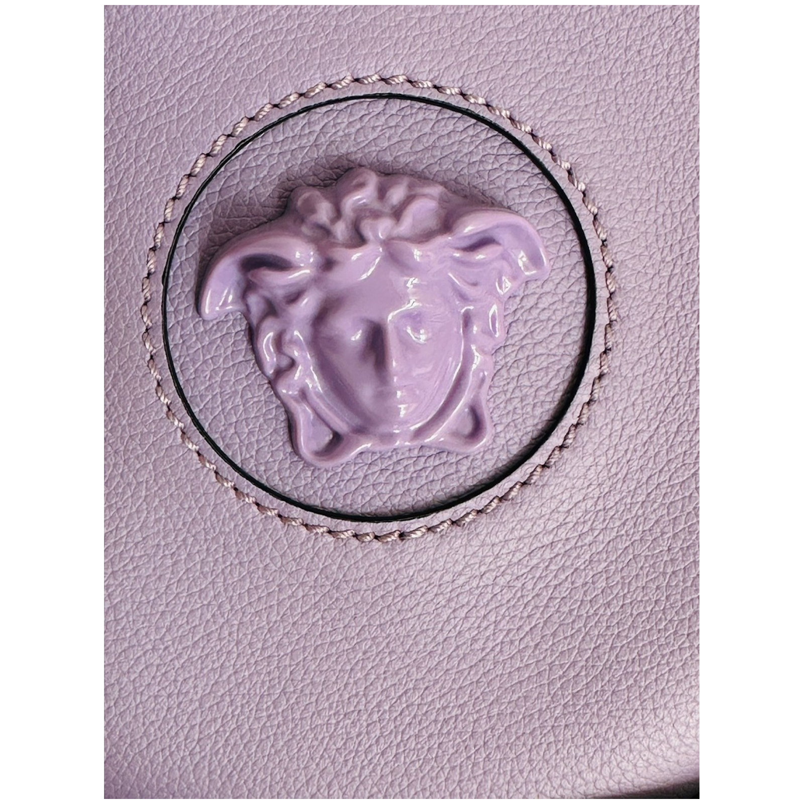 VERSACE –  okrągła torebka cross-body