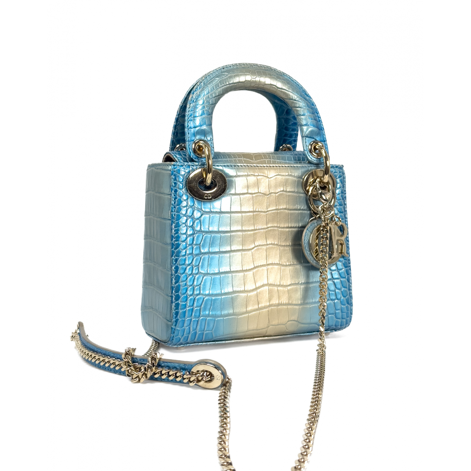 Torebka ze skóry krokodyla