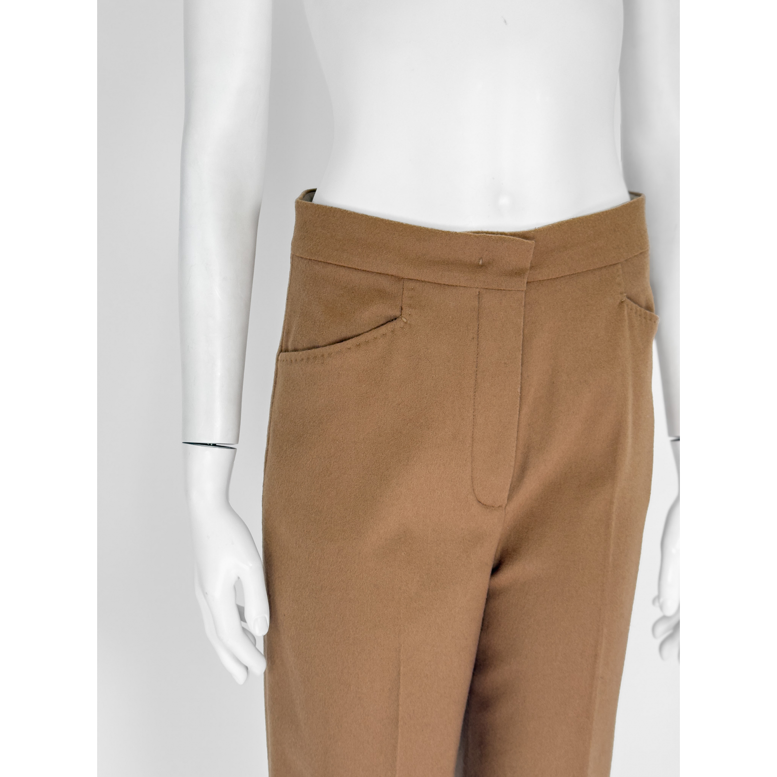 Wełniane spodnie Max Mara Studio