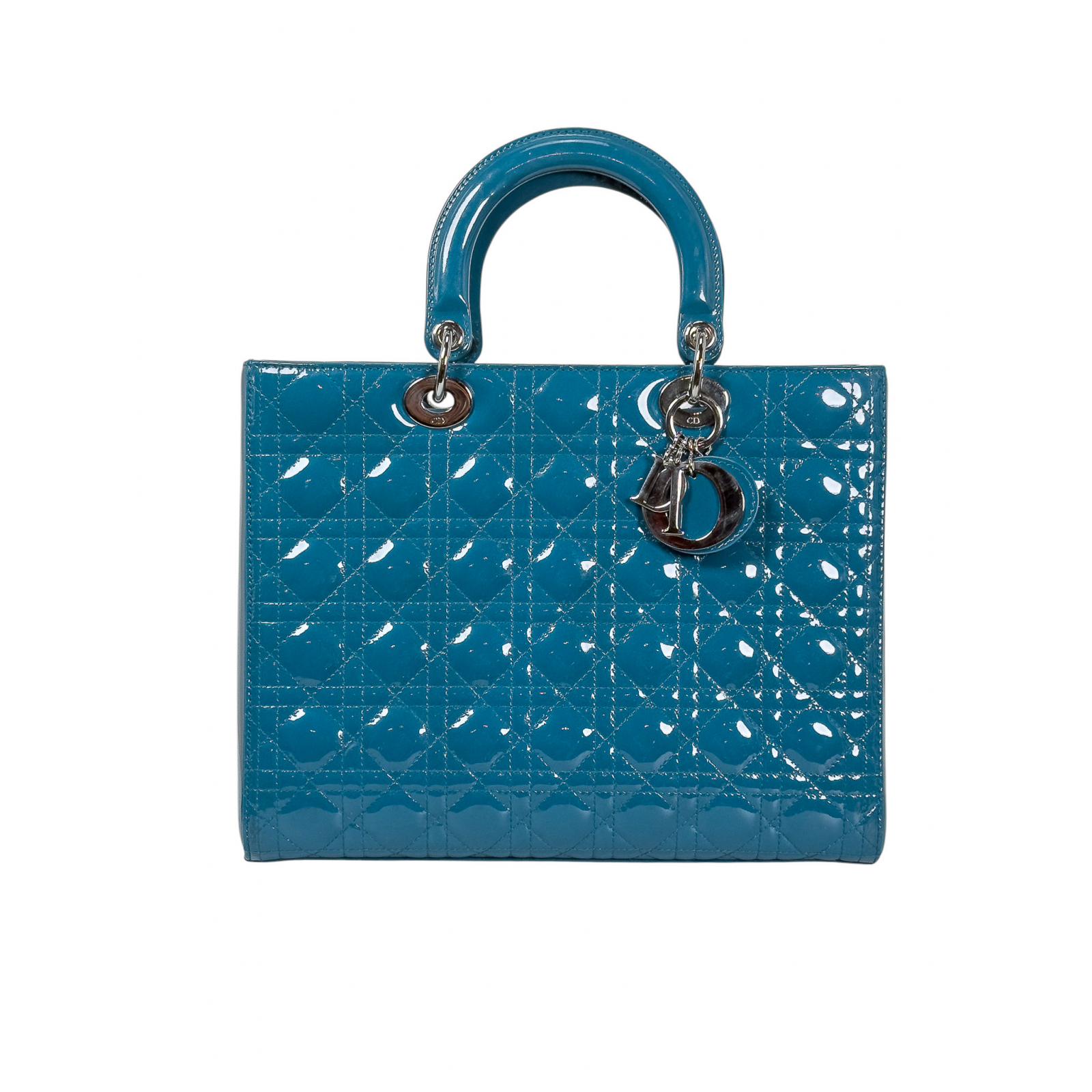 Torebka z lakierowanej skóry