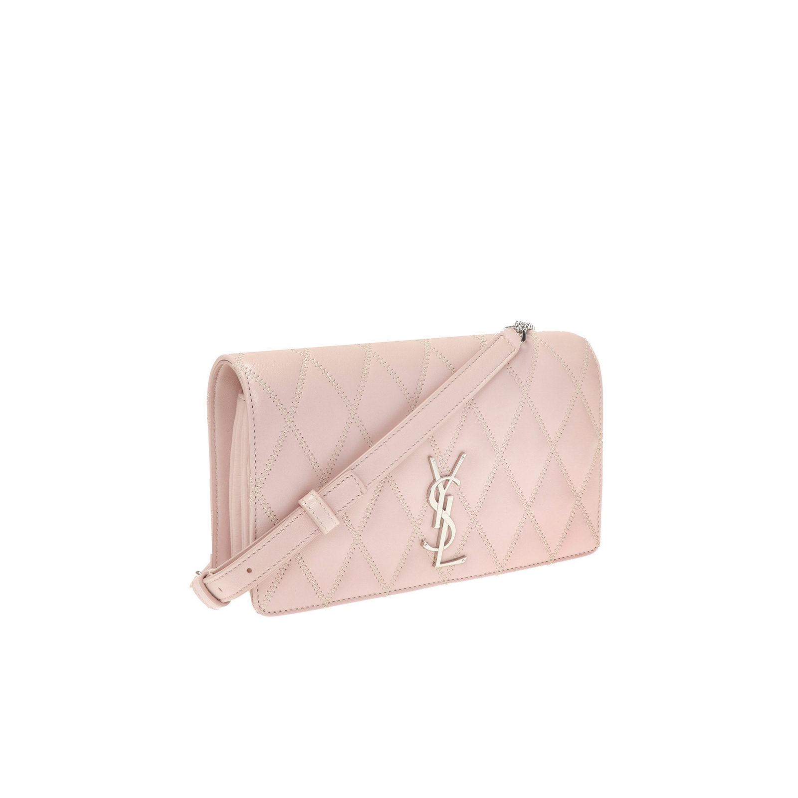 SAINT LAURENT Angie Quilted Crossbody Bag - torebka