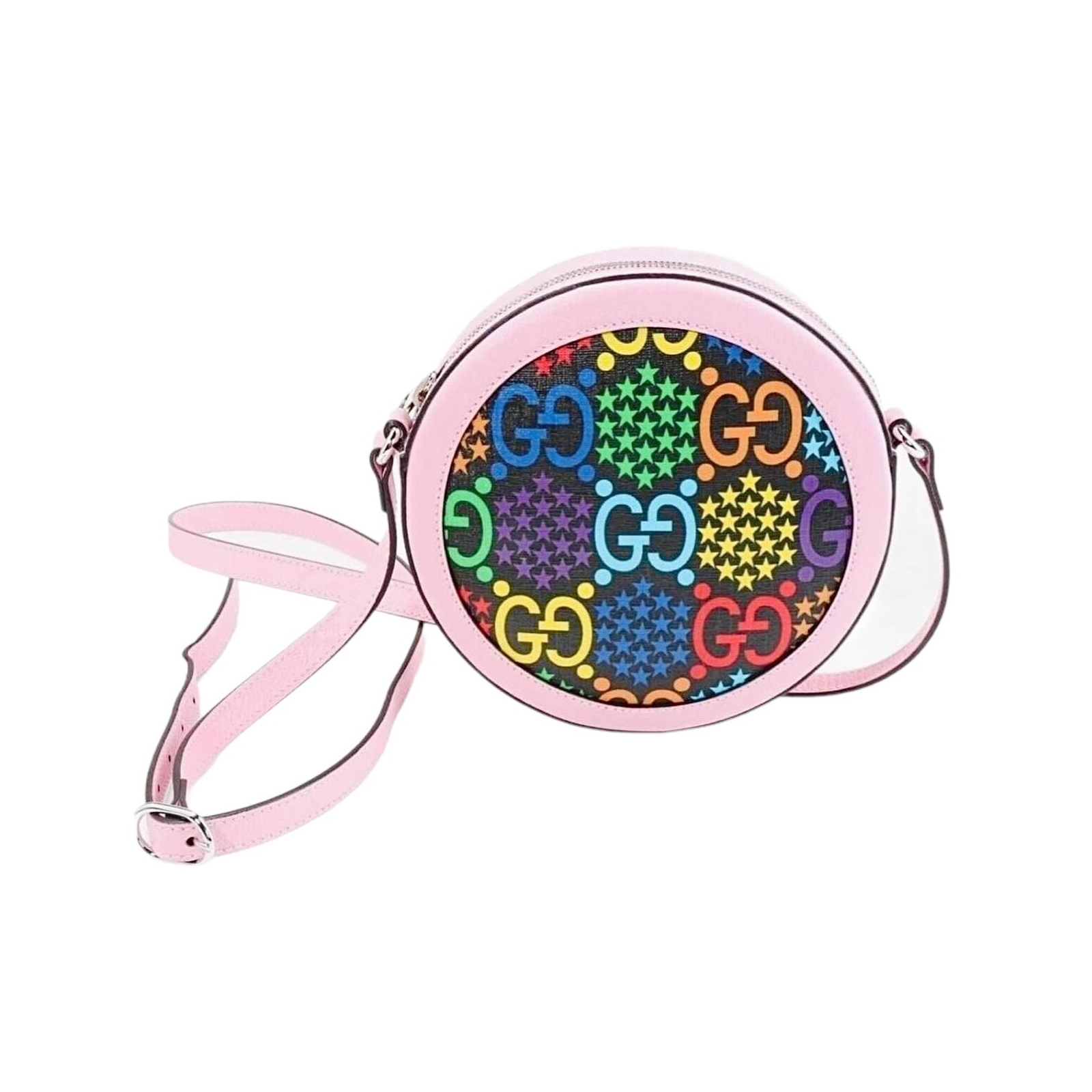 GUCCI Psychedelic Round Crossbody Bag - torebka