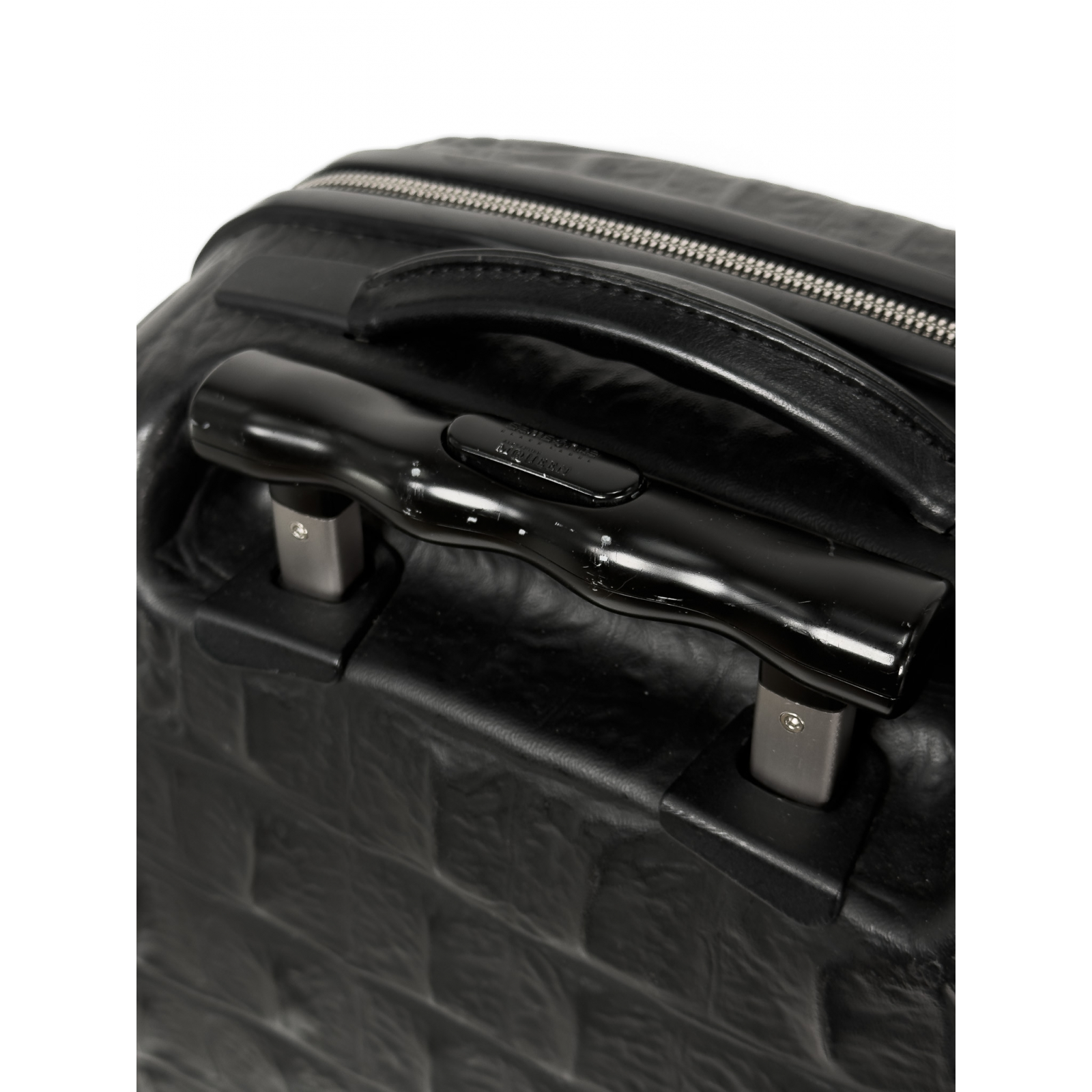 Skórzana walizka bagażowa Samsonite x Alexander McQueen