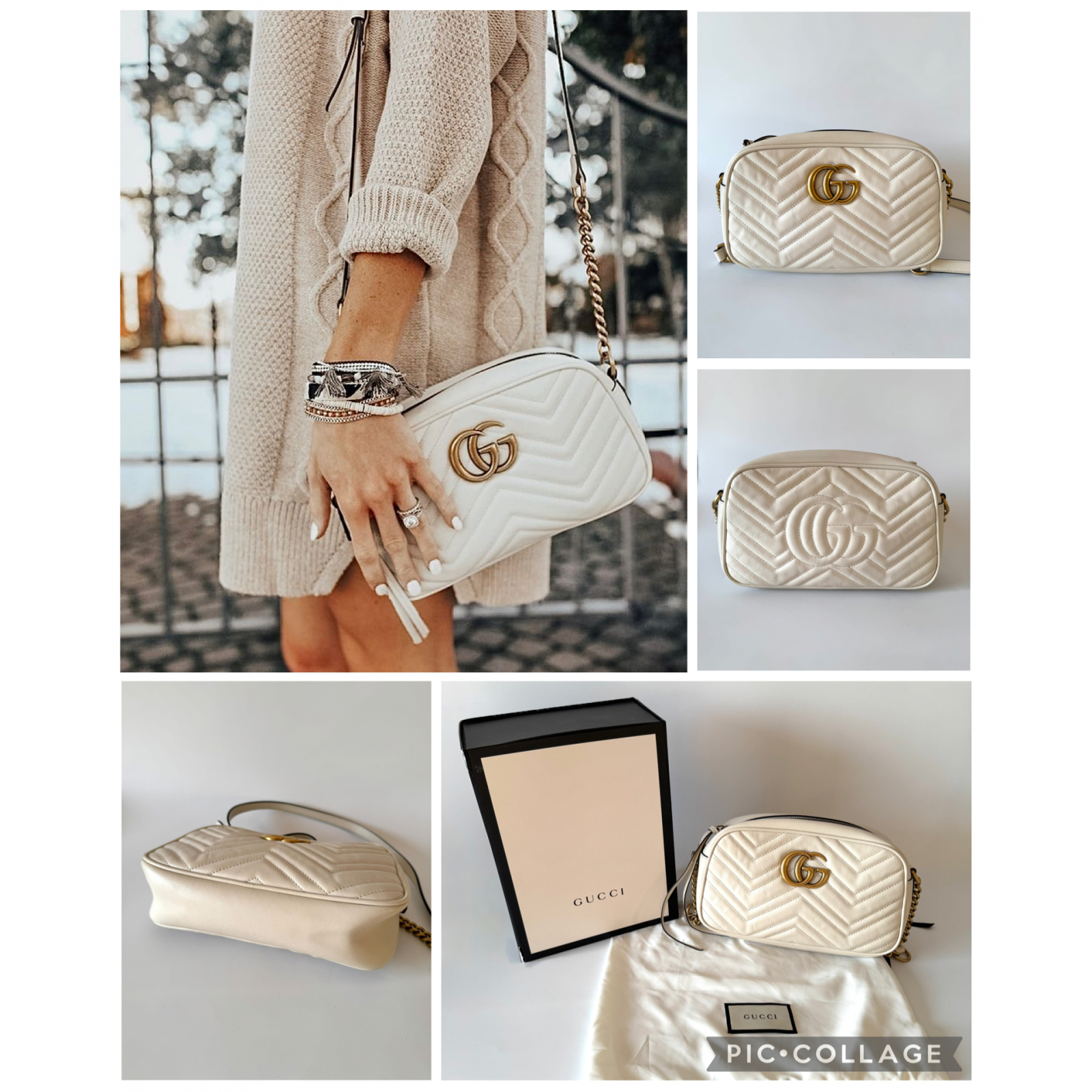 GUCCI Marmont Matelassé Small – torebka