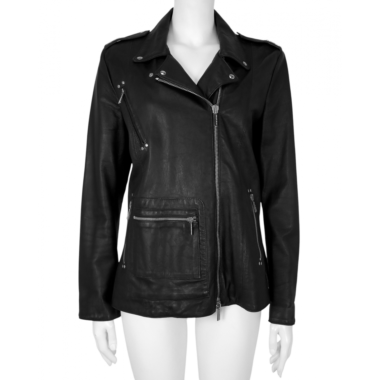 Kurtka skórzana Rihanna for Armani Jeans