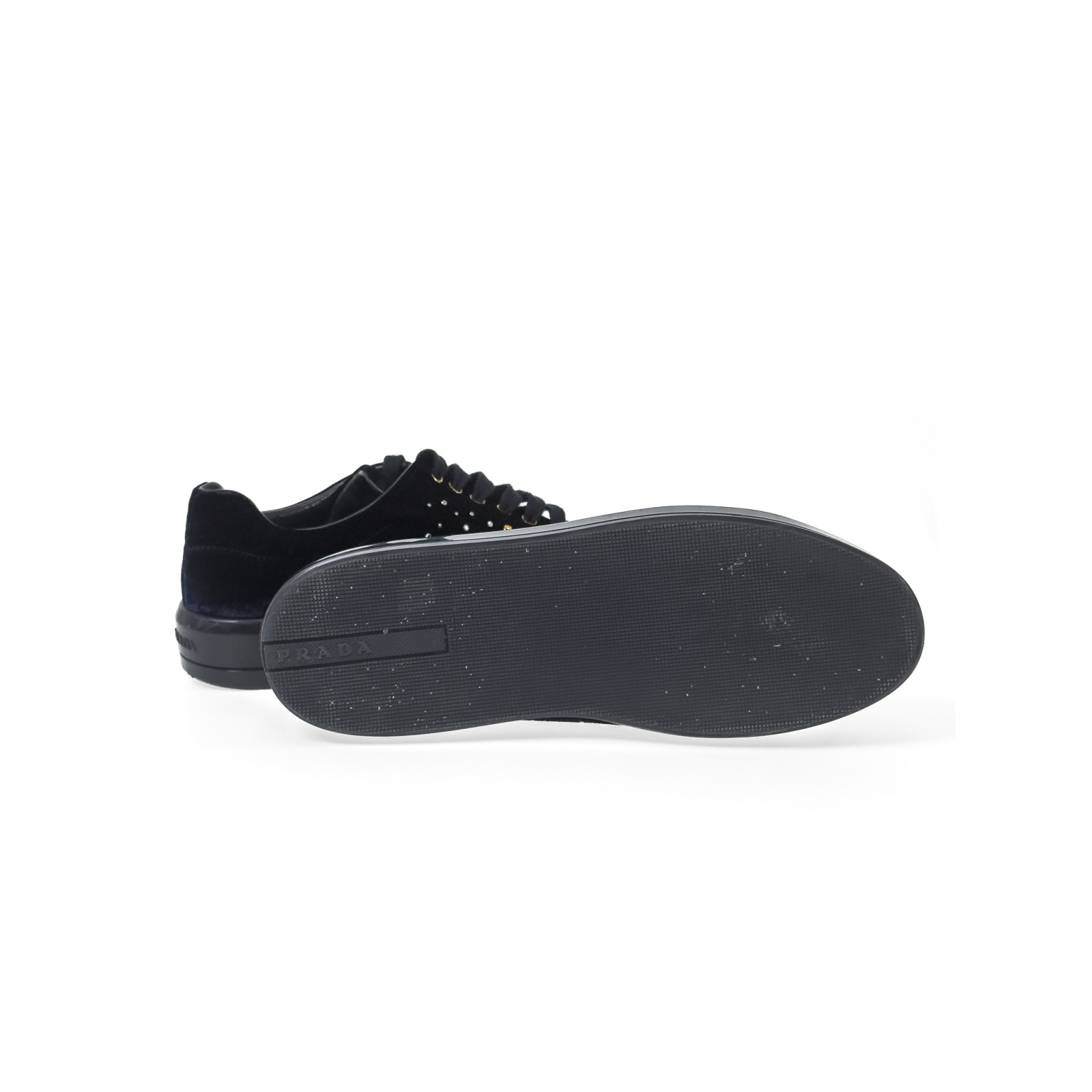 Aksamitne sneakersy