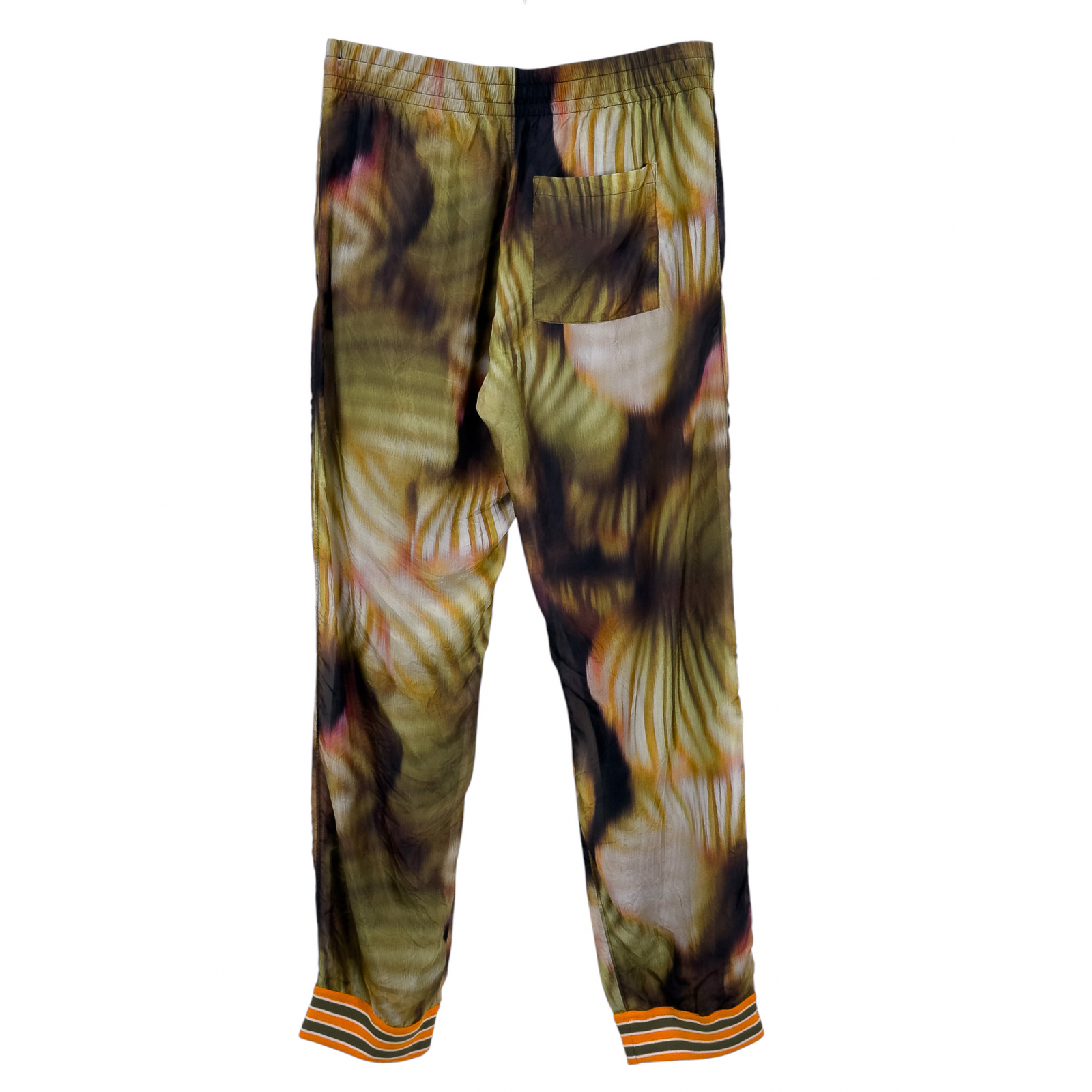 Jedwabno-bawełniane spodnie