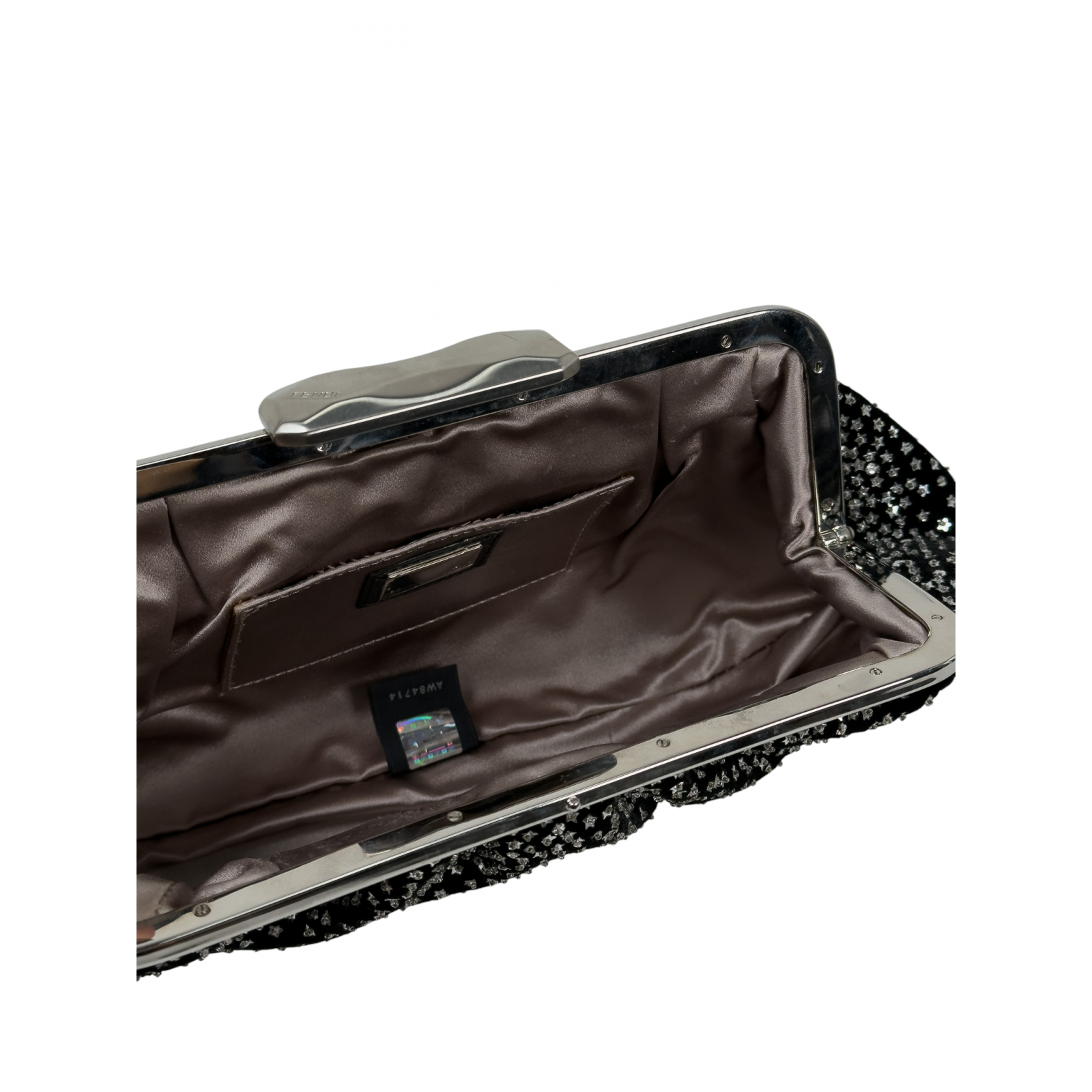 Welurowa kopertówka