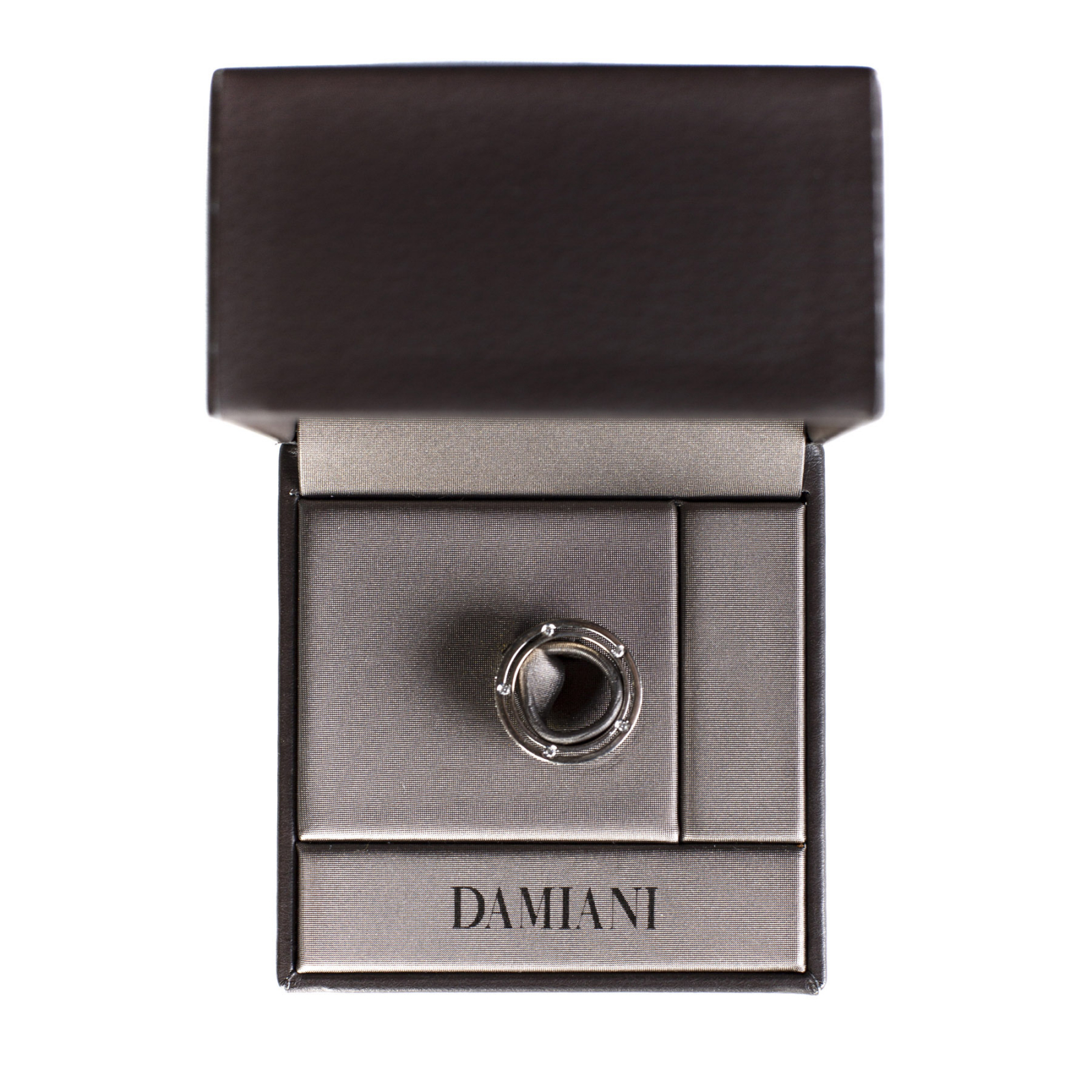 Pierścionek Damiani D.Side white gold and diamond