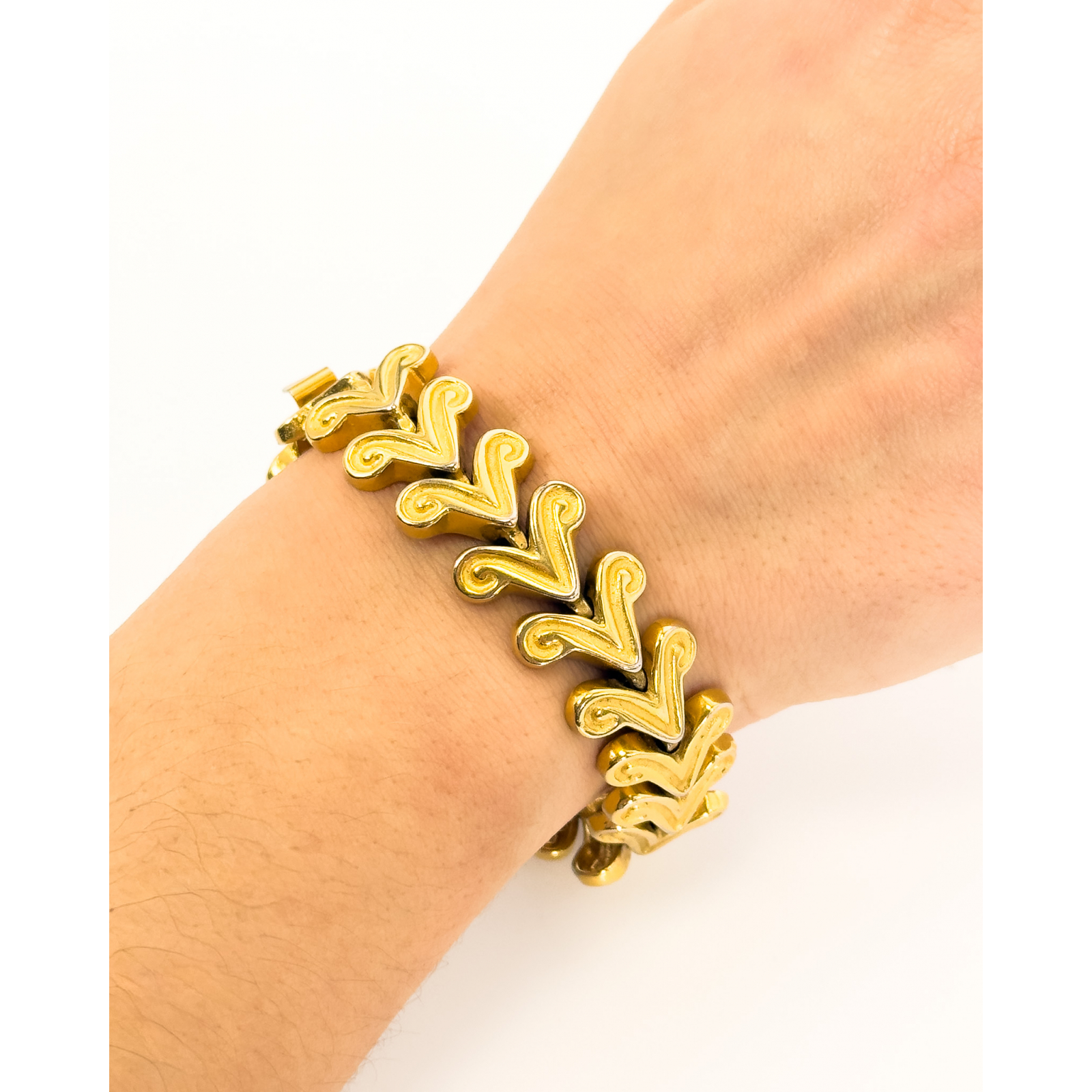 Pozłacana bransoletka