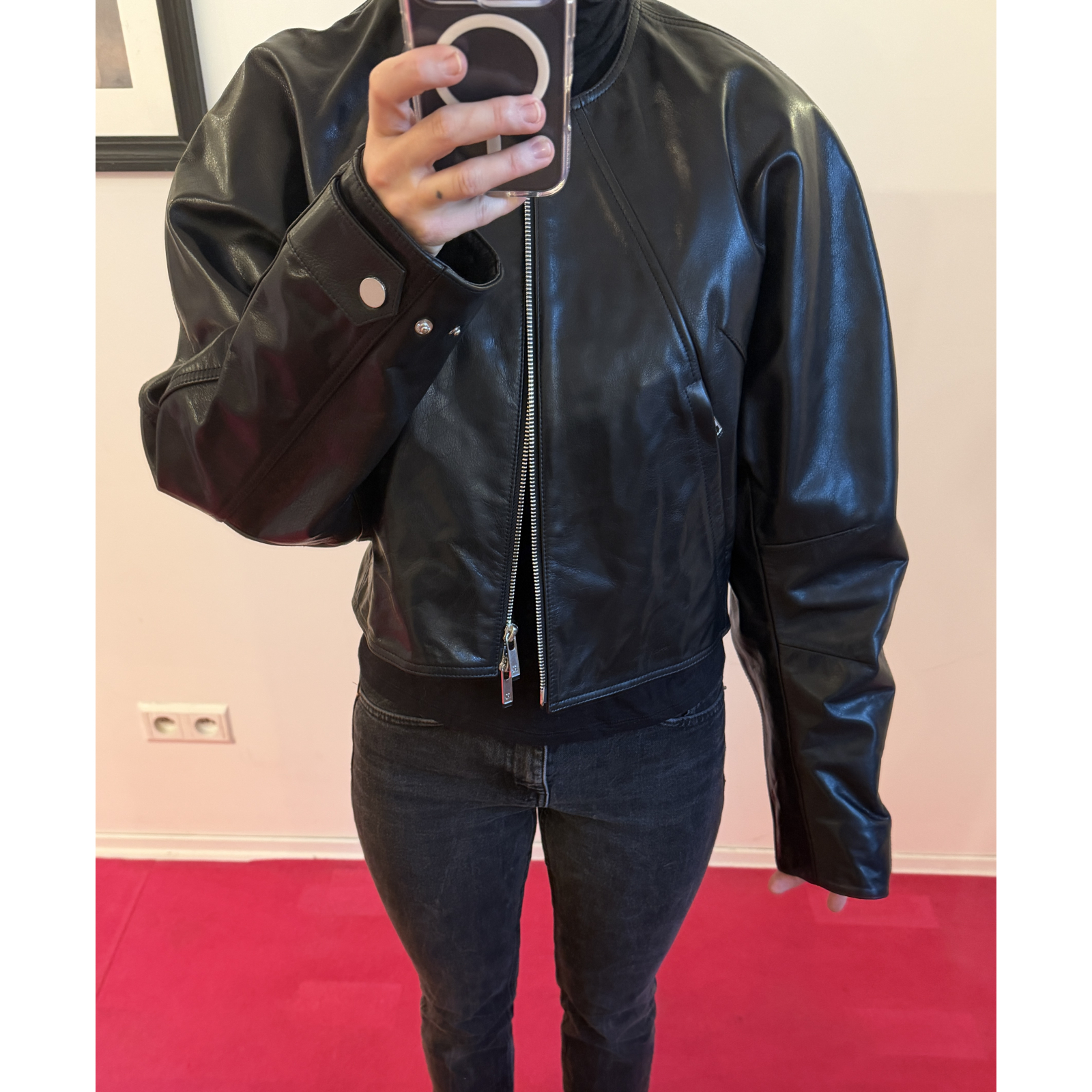 Skórzana kurtka Helmut Lang