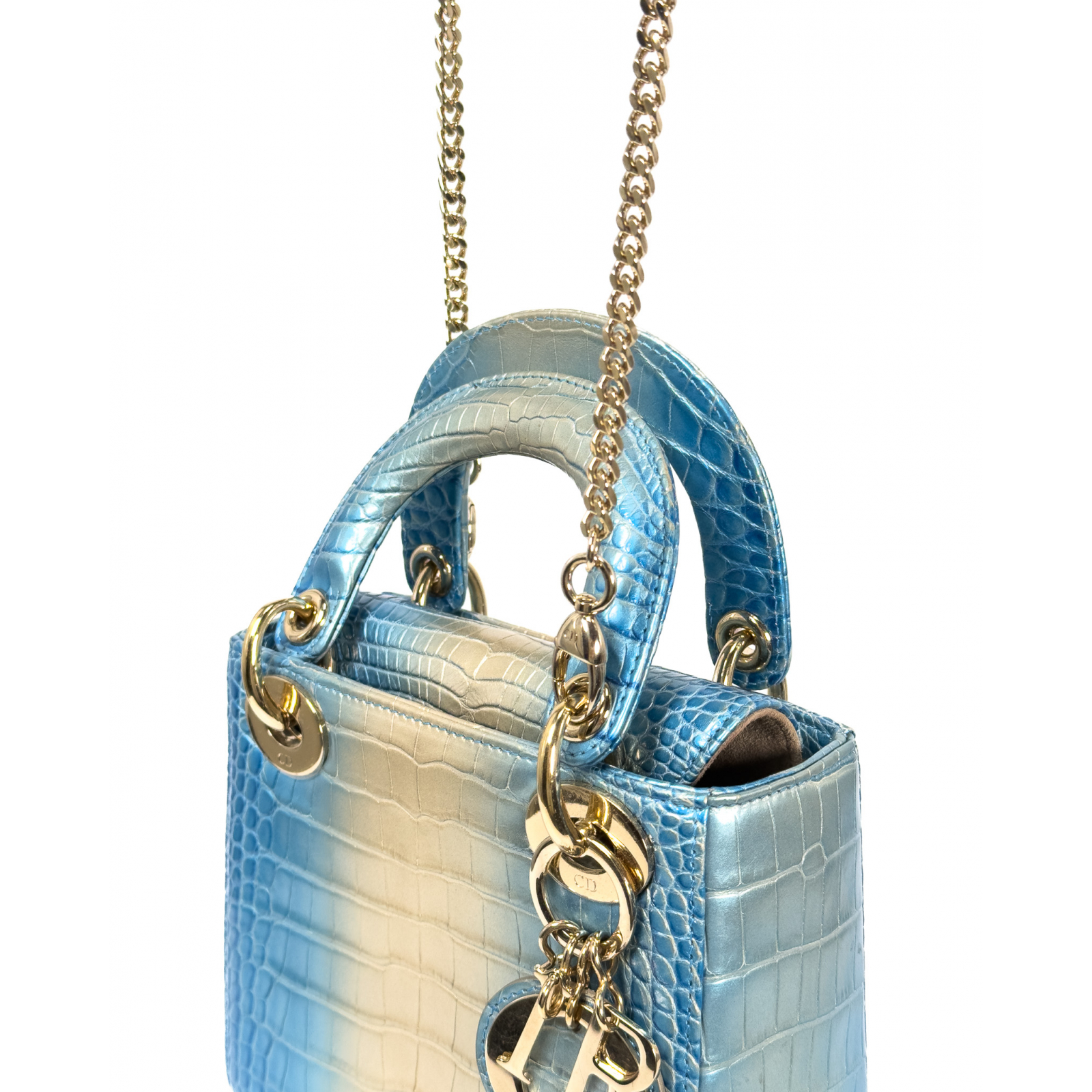 Torebka ze skóry krokodyla