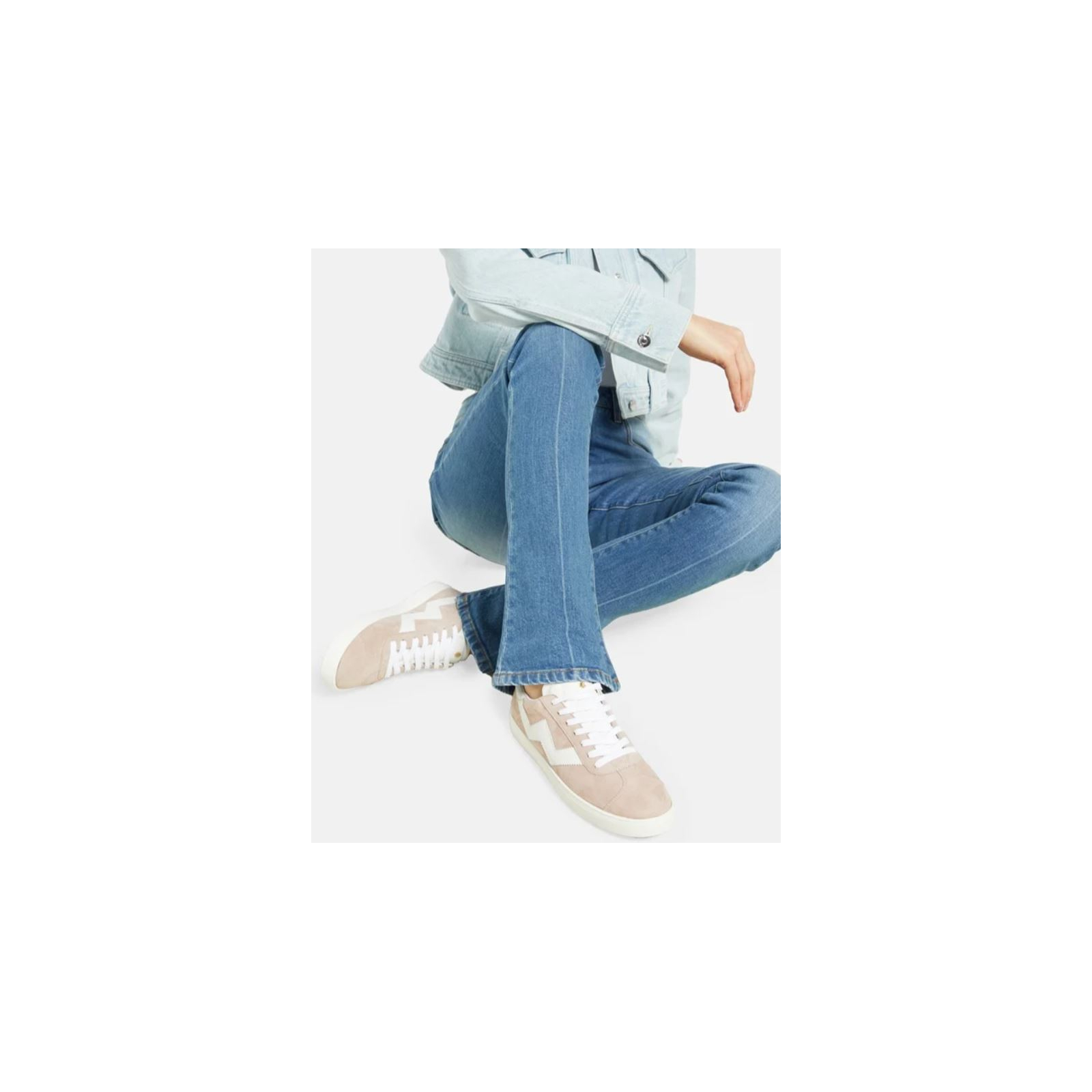 Zamszowe sneakersy